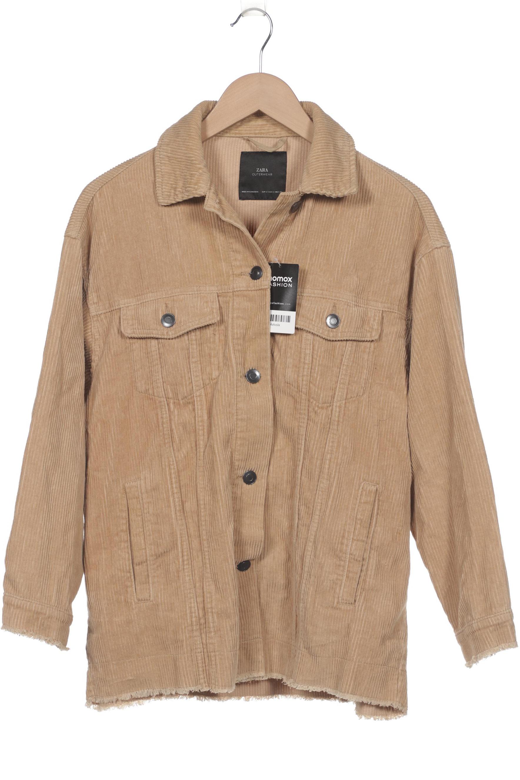 

Zara Damen Jacke, beige, Gr. 36