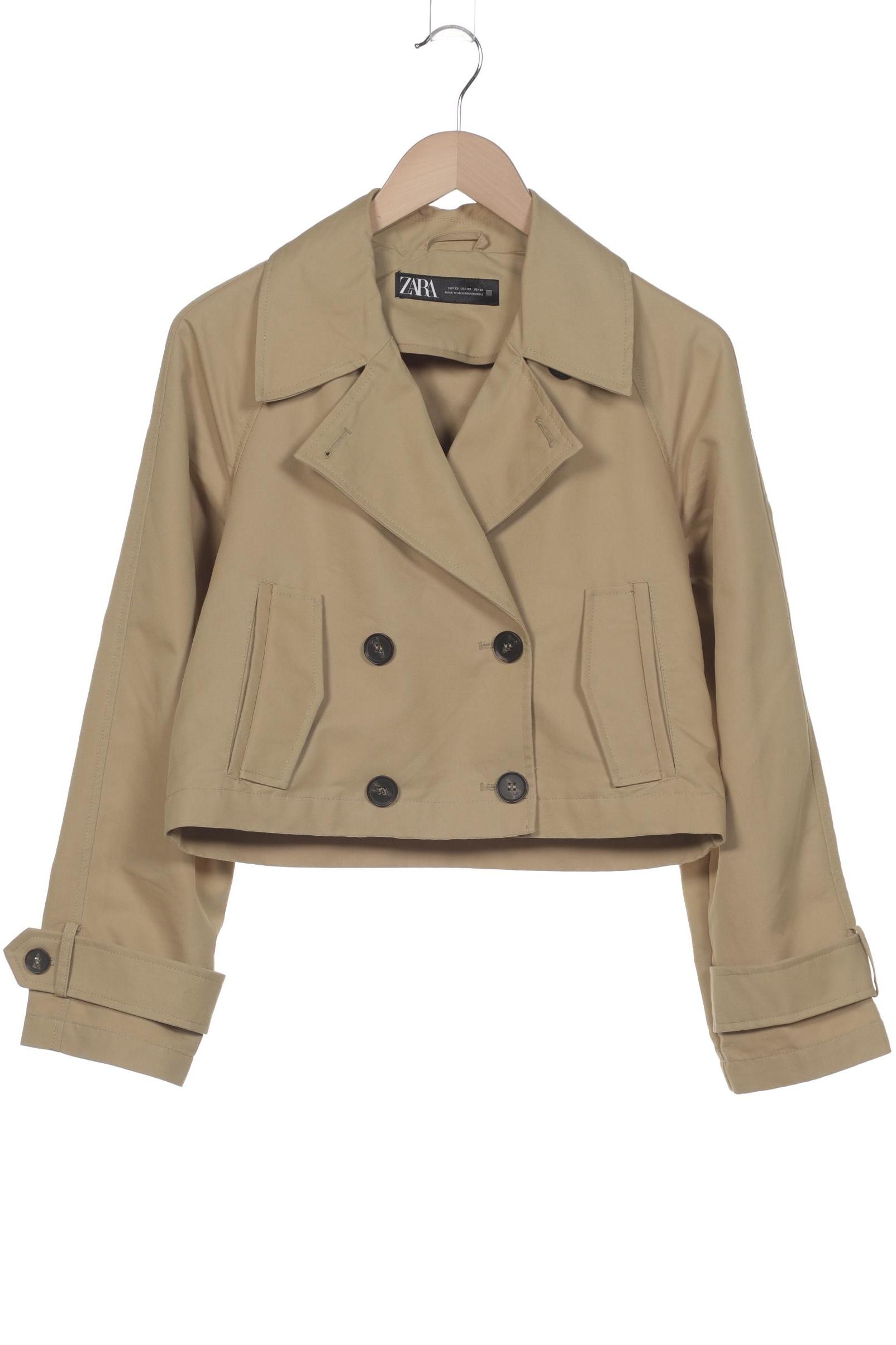 

Zara Damen Jacke, beige, Gr. 34