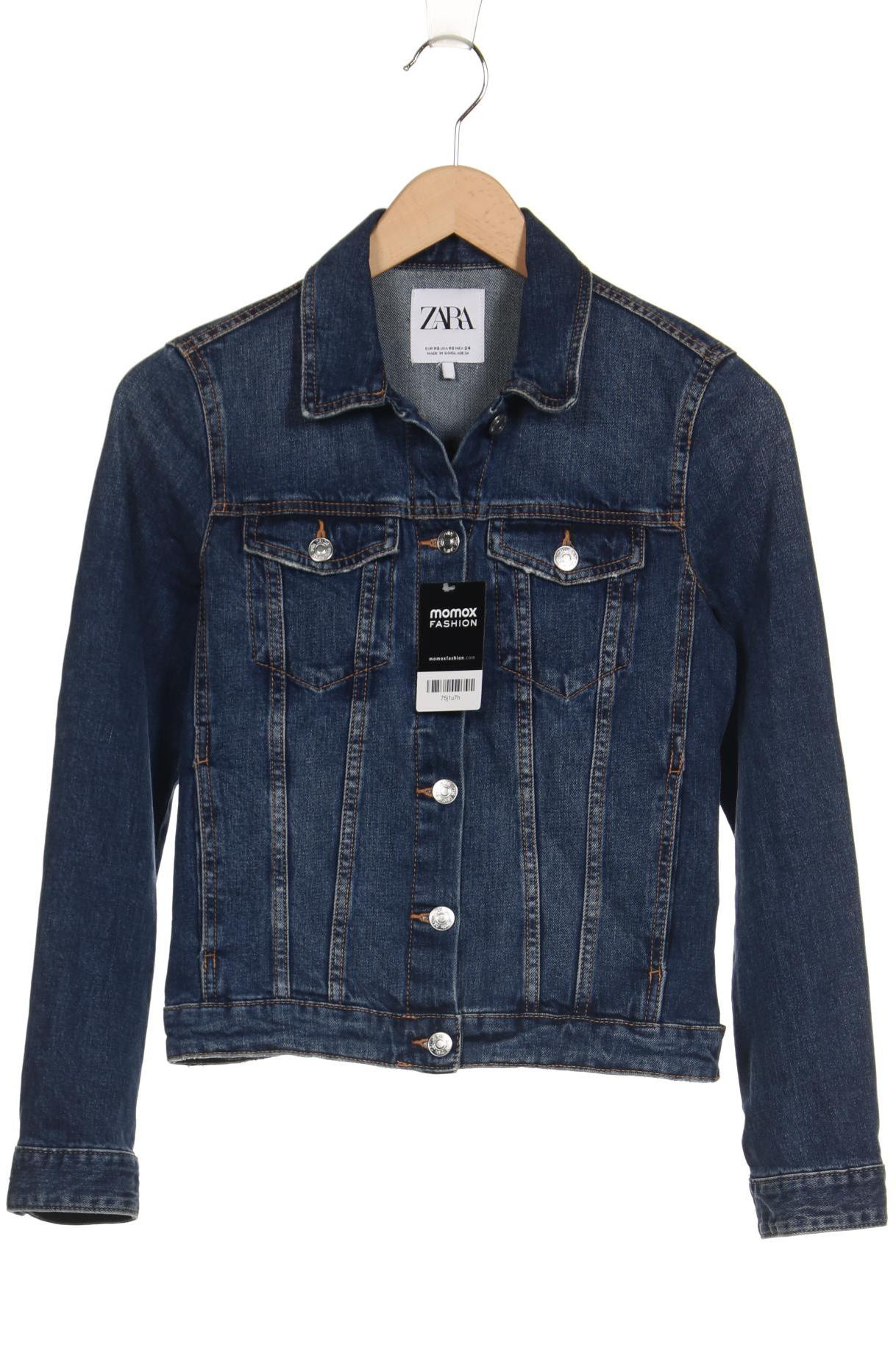 

Zara Damen Jacke, blau, Gr. 34
