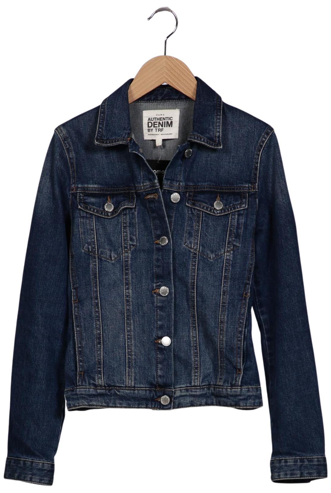 

Zara Damen Jacke, marineblau, Gr. 34