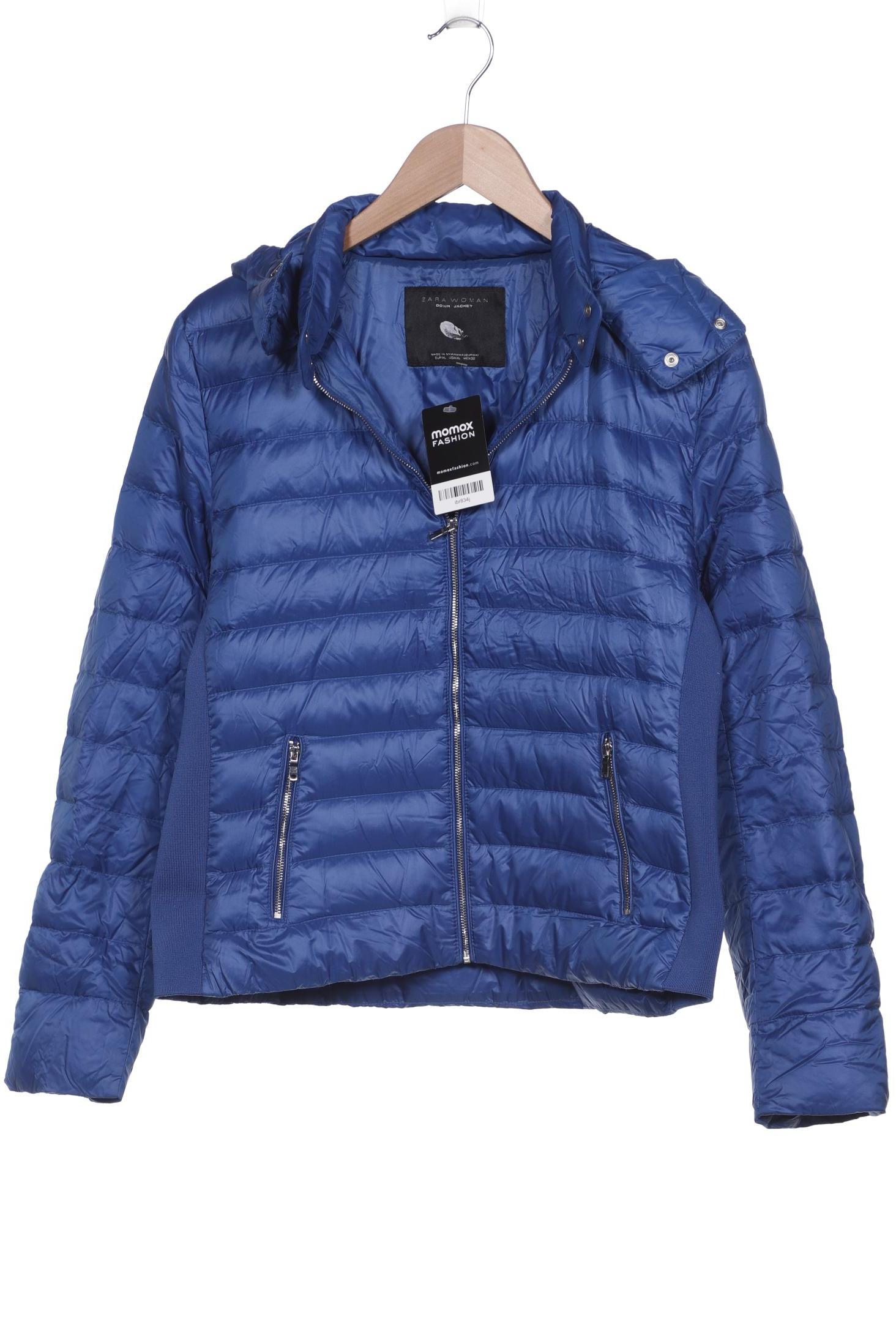 

ZARA Damen Jacke, blau