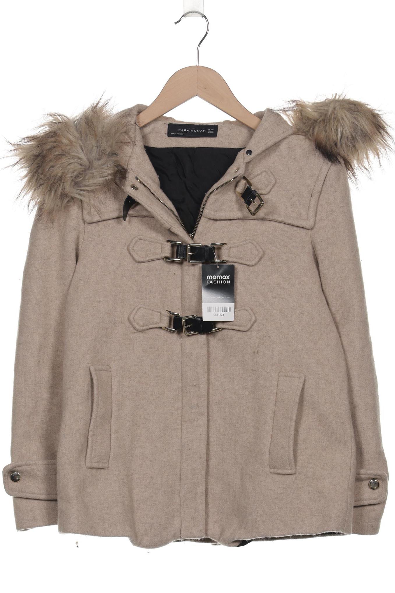 

Zara Damen Jacke, beige, Gr. 34