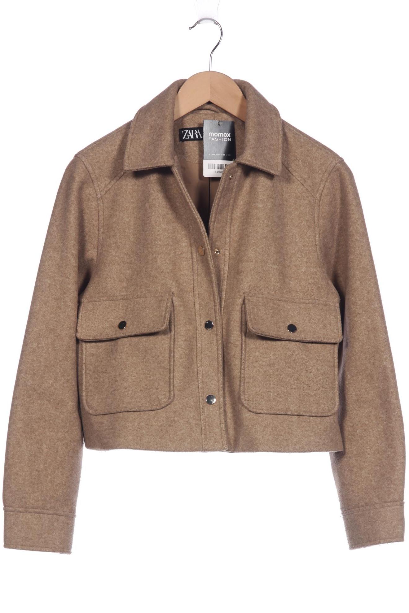 

Zara Damen Jacke, braun, Gr. 36