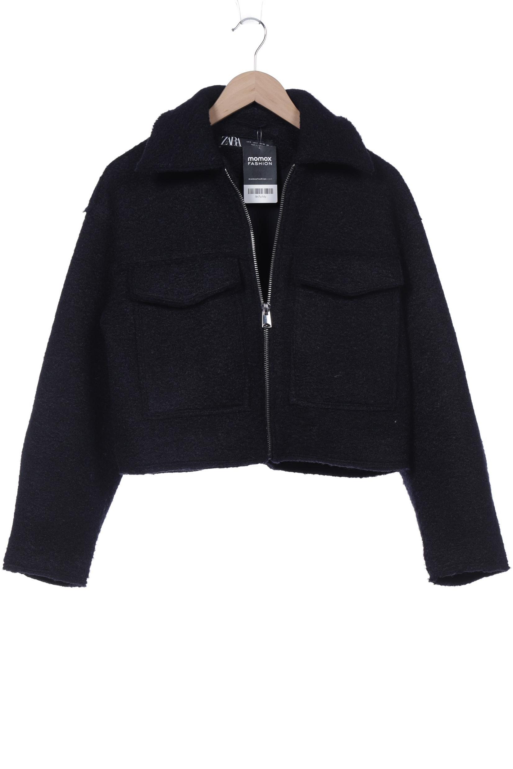 

Zara Damen Jacke, marineblau, Gr. 36