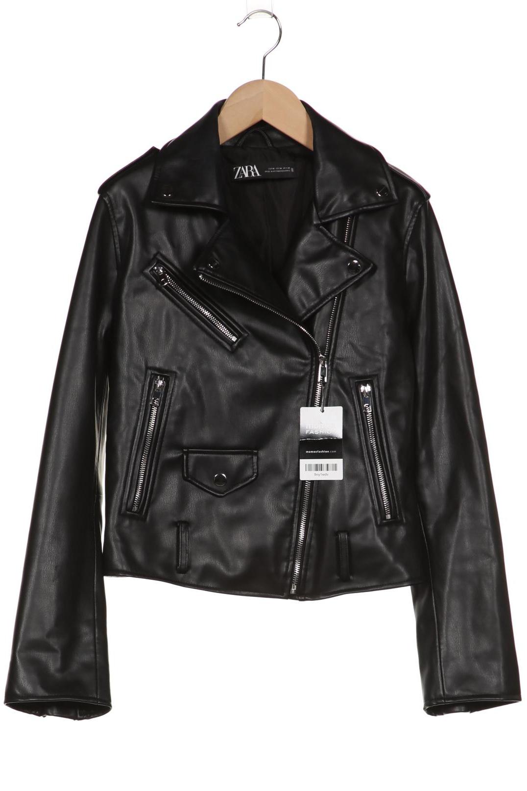 

ZARA Damen Jacke, schwarz