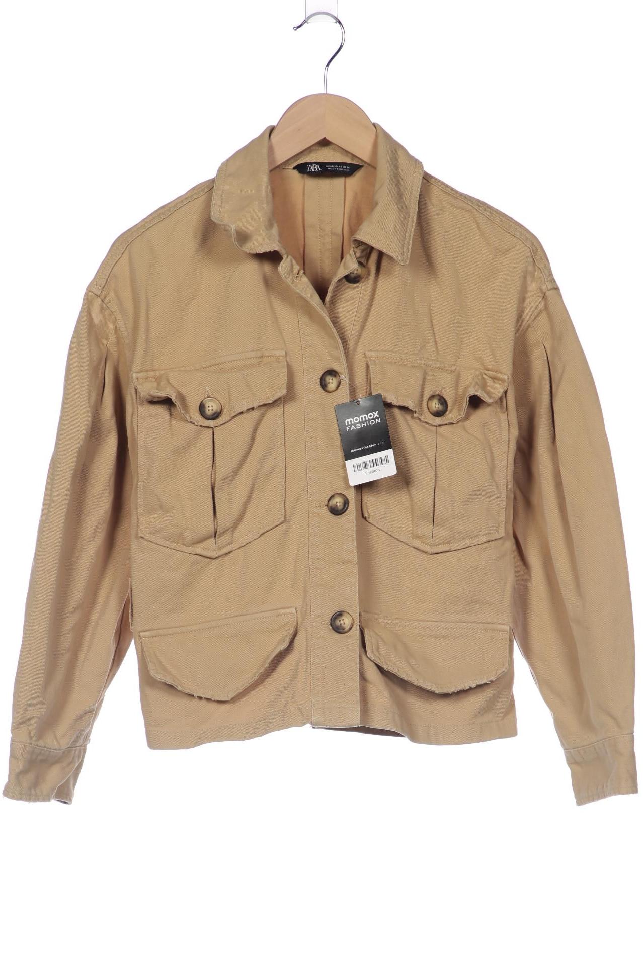 

Zara Damen Jacke, beige, Gr. 34