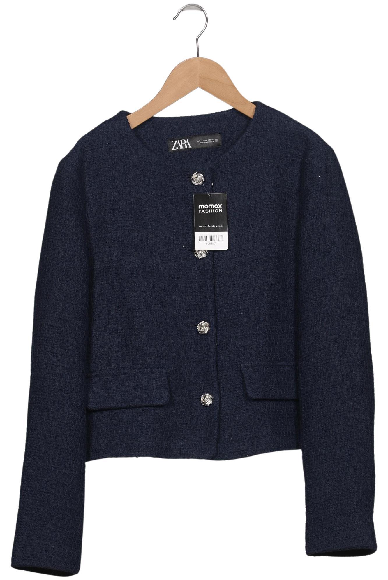 

Zara Damen Jacke, marineblau, Gr. 42