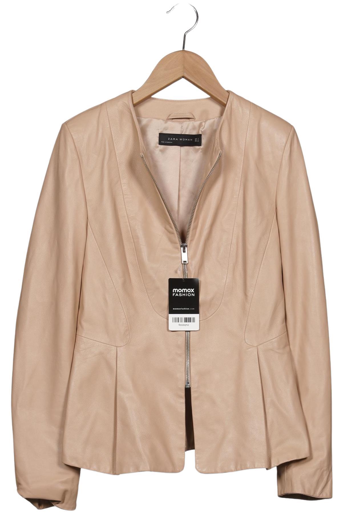 

Zara Damen Jacke, beige, Gr. 36