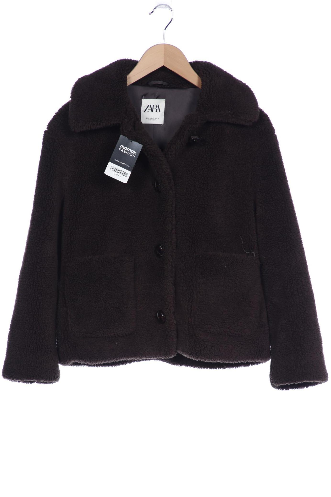 

ZARA Damen Jacke, braun