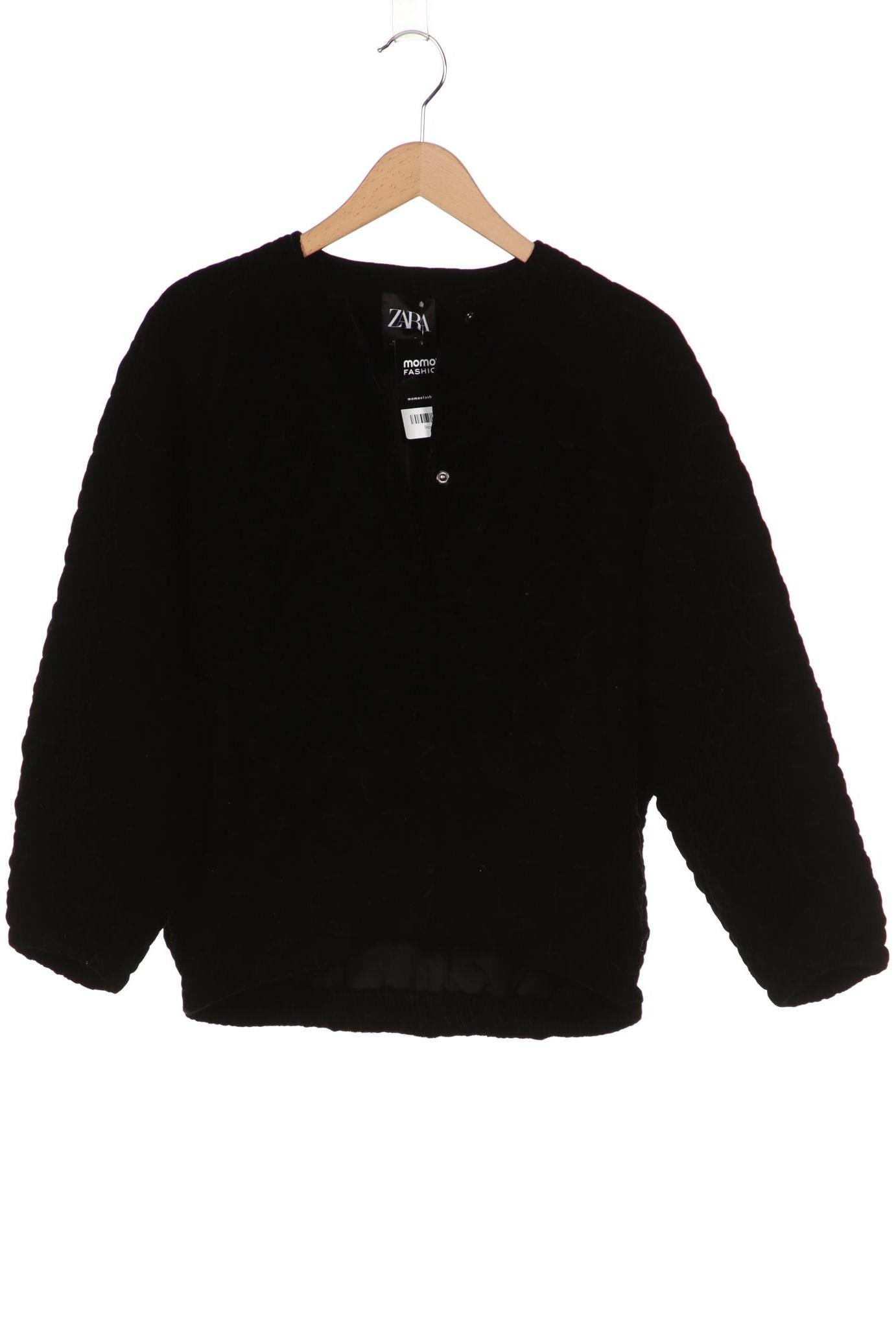 

ZARA Damen Jacke, schwarz