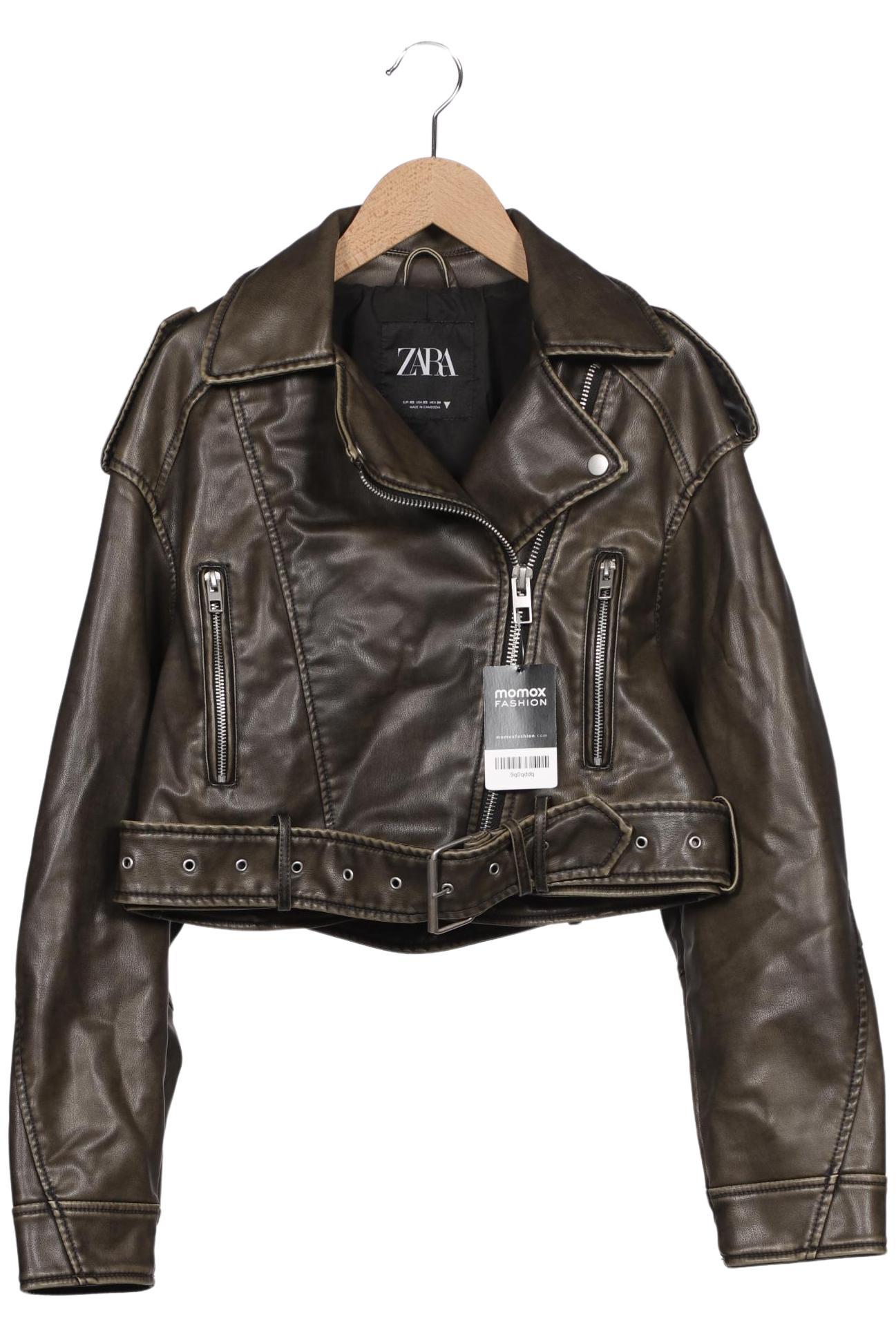 

Zara Damen Jacke, braun, Gr. 34