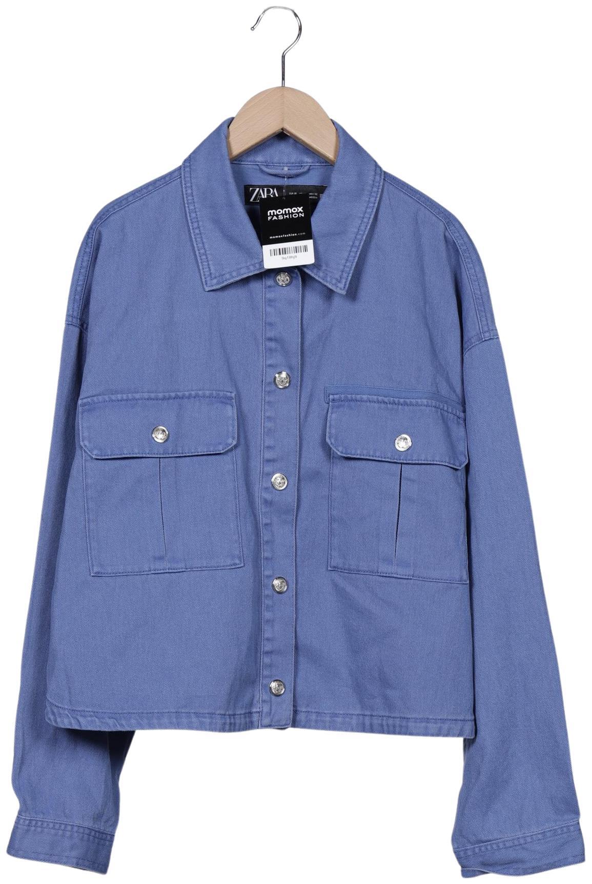 

Zara Damen Jacke, blau, Gr. 44