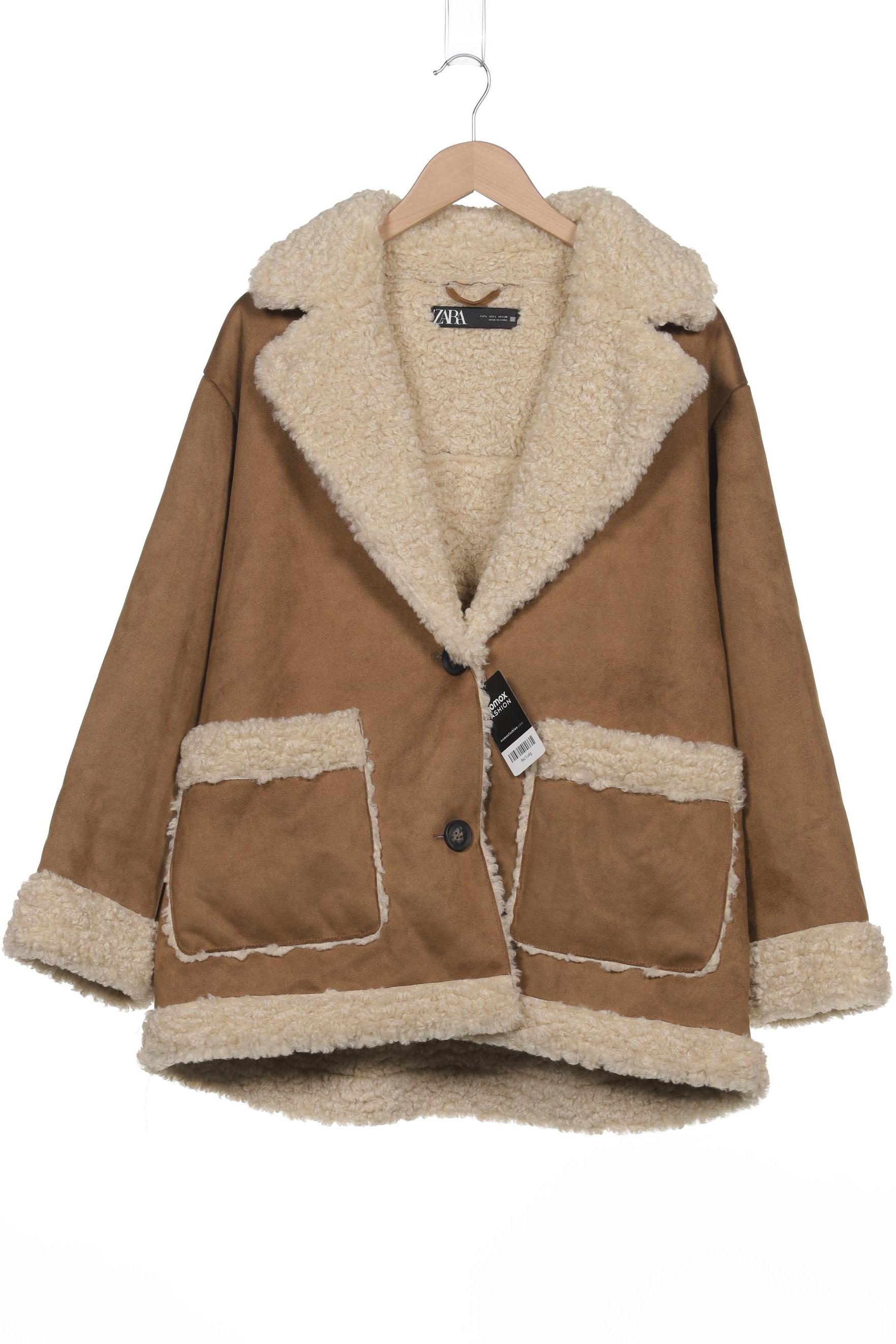 

Zara Damen Jacke, braun, Gr. 42