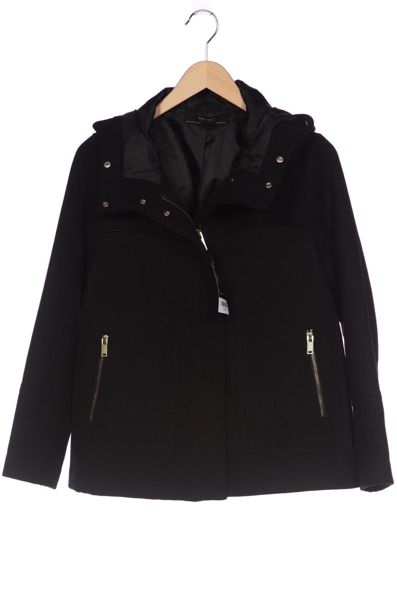 

ZARA Damen Jacke, schwarz