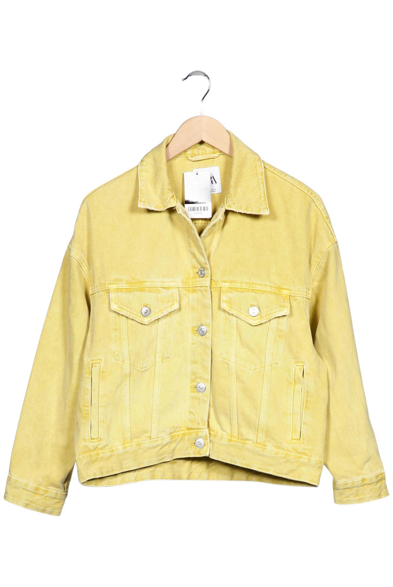 

Zara Damen Jacke, gelb, Gr. 36