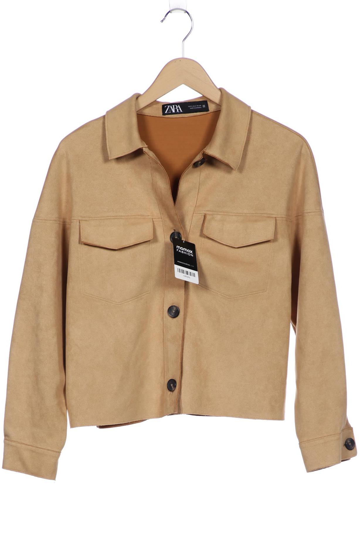 

Zara Damen Jacke, beige, Gr. 36