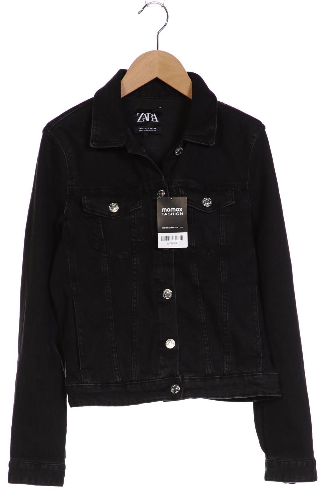 

ZARA Damen Jacke, schwarz