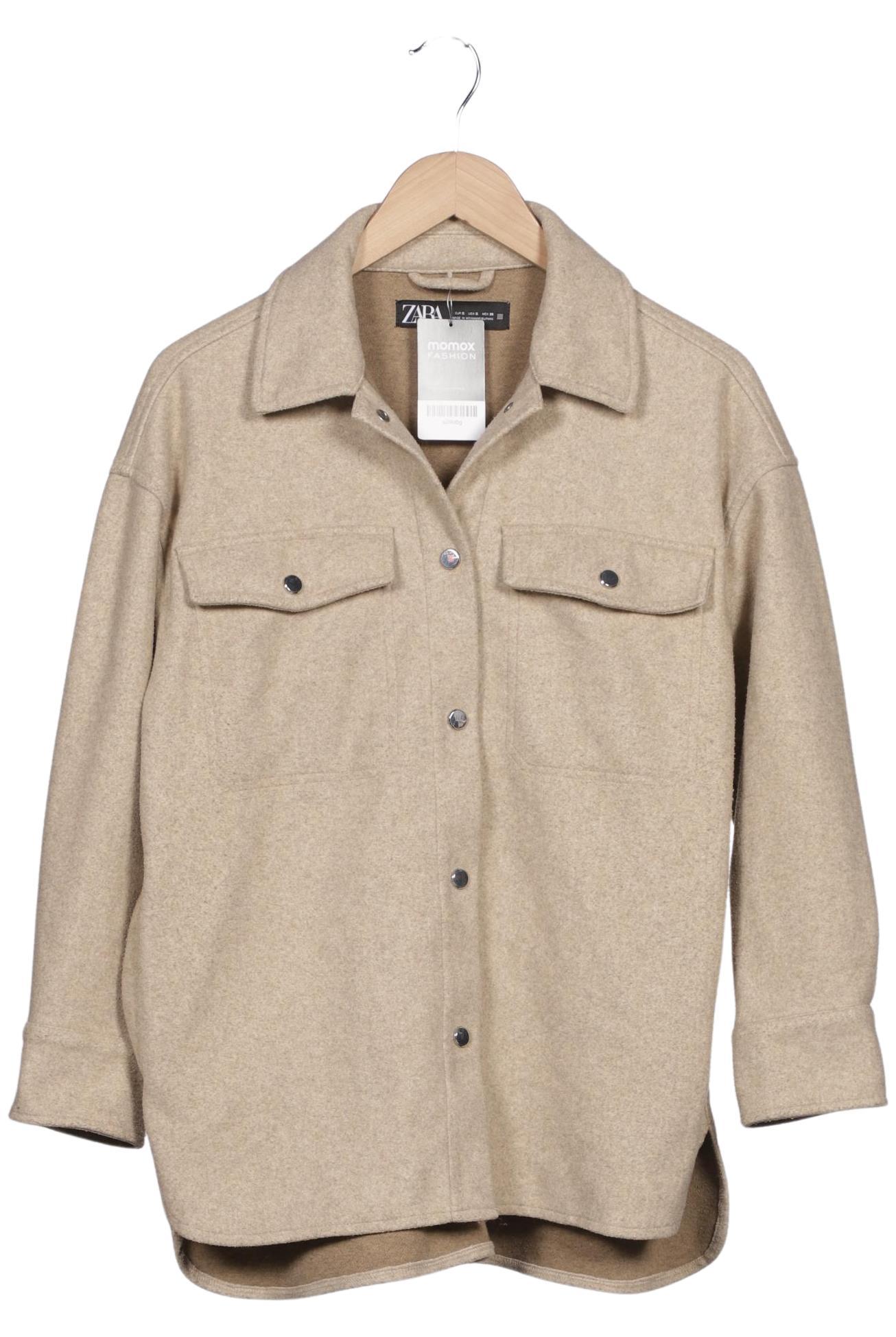 

Zara Damen Jacke, beige, Gr. 36