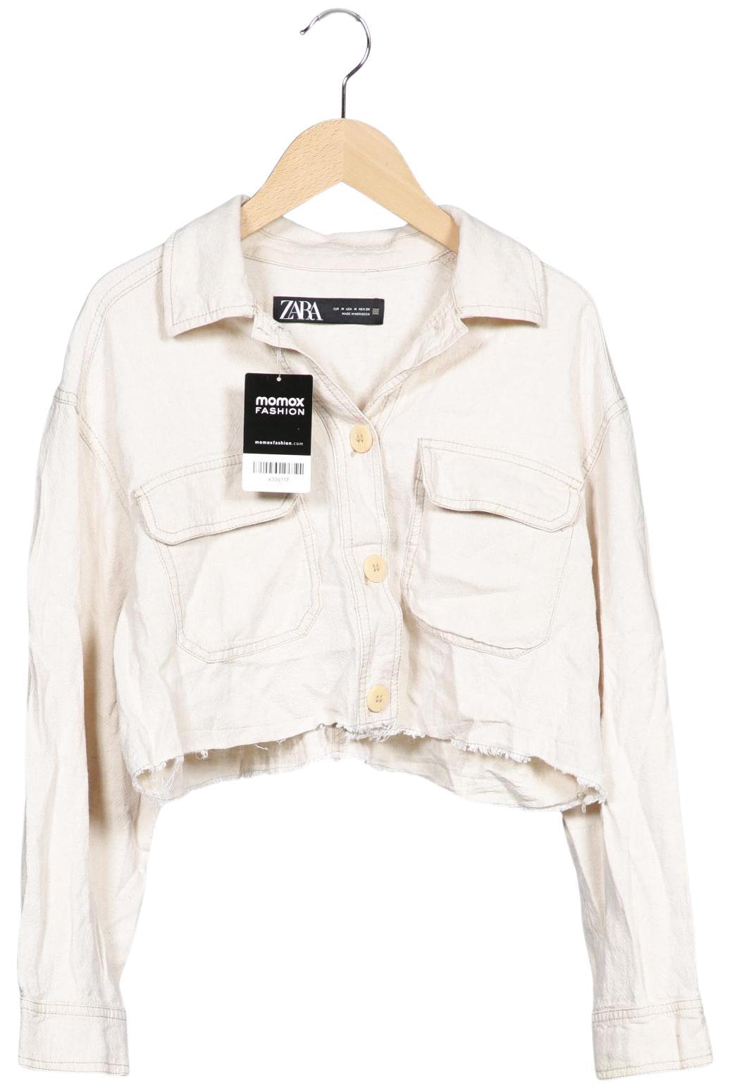

Zara Damen Jacke, cremeweiß, Gr. 38