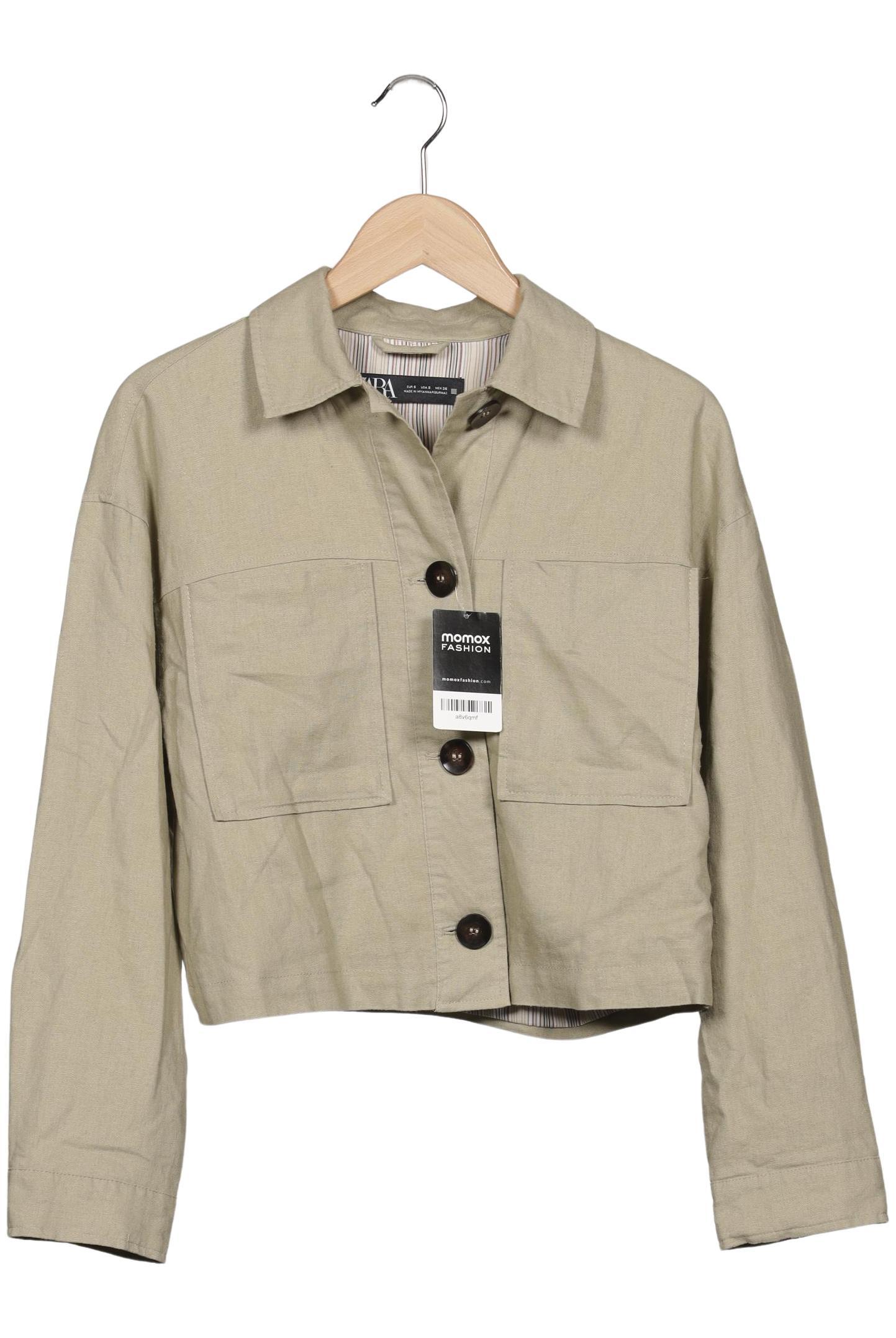

Zara Damen Jacke, beige, Gr. 36