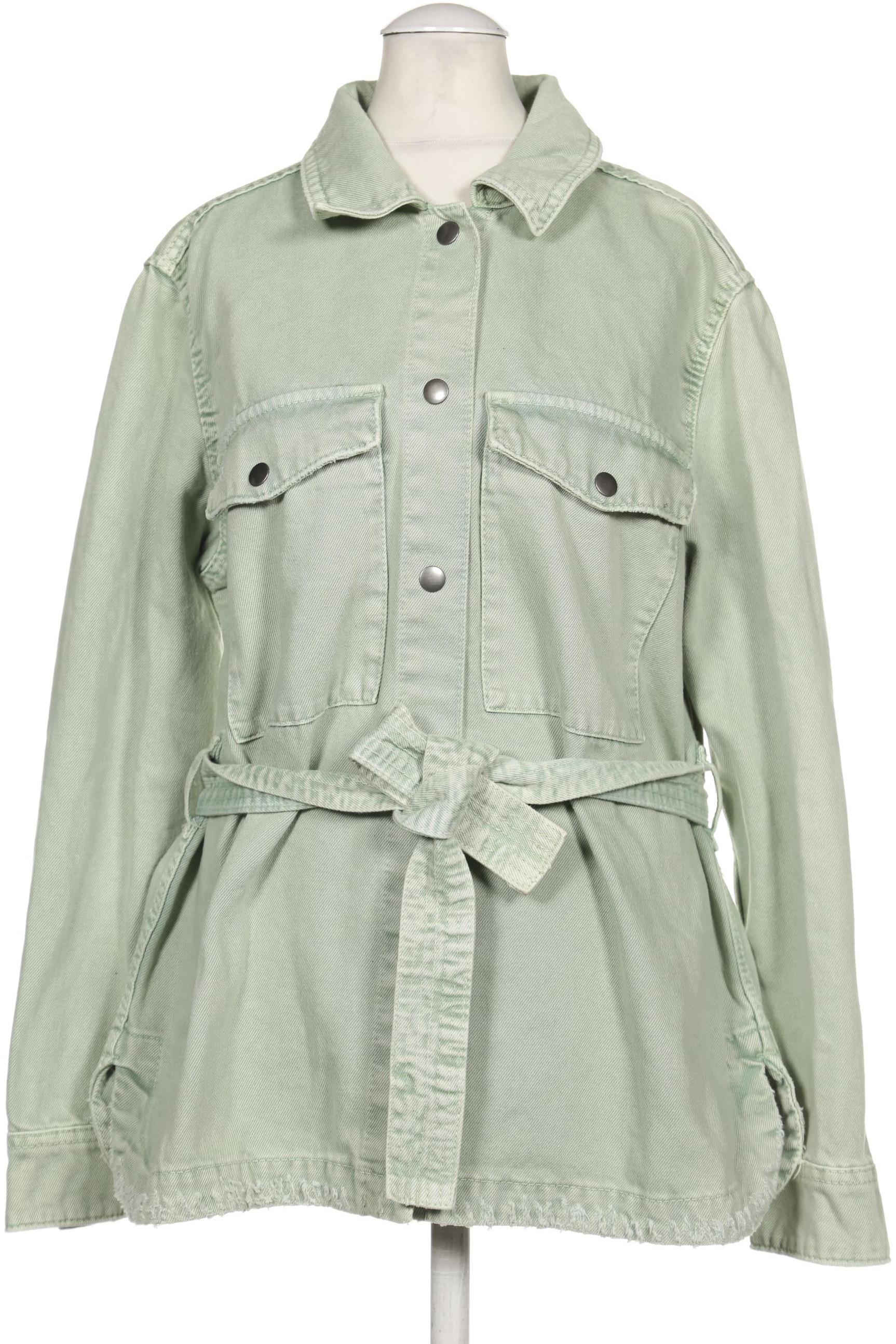 

ZARA Damen Jacke, hellgrün