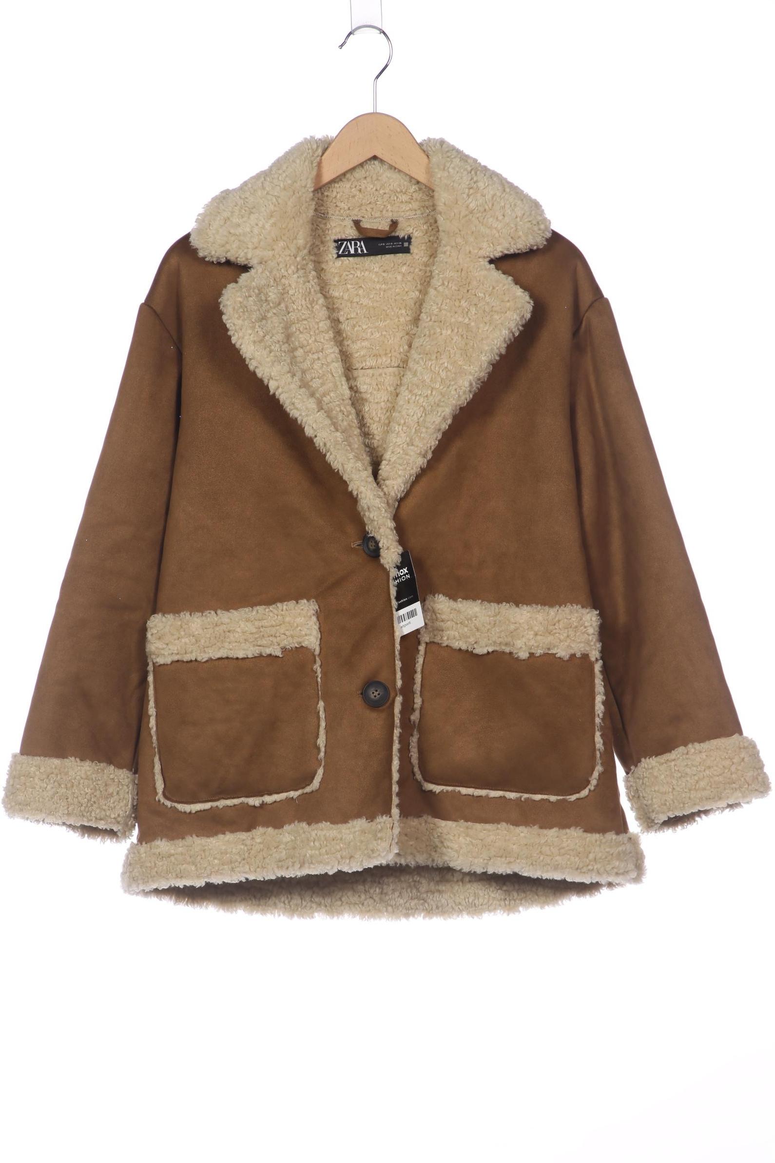 

Zara Damen Jacke, braun, Gr. 36