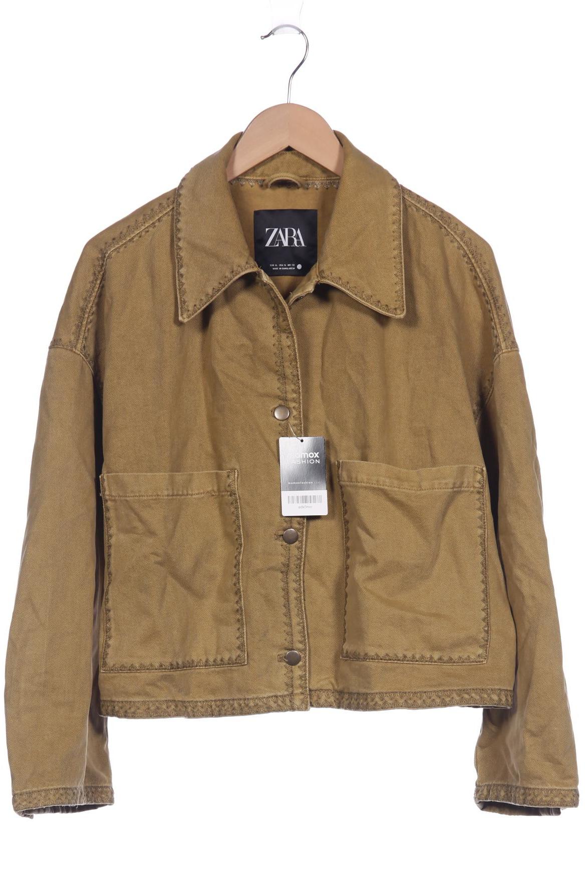 

Zara Damen Jacke, beige, Gr. 44