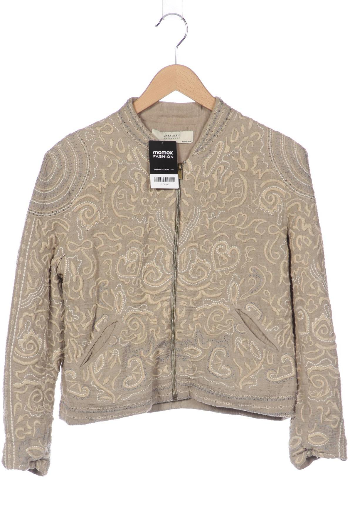 

Zara Damen Jacke, beige, Gr. 42