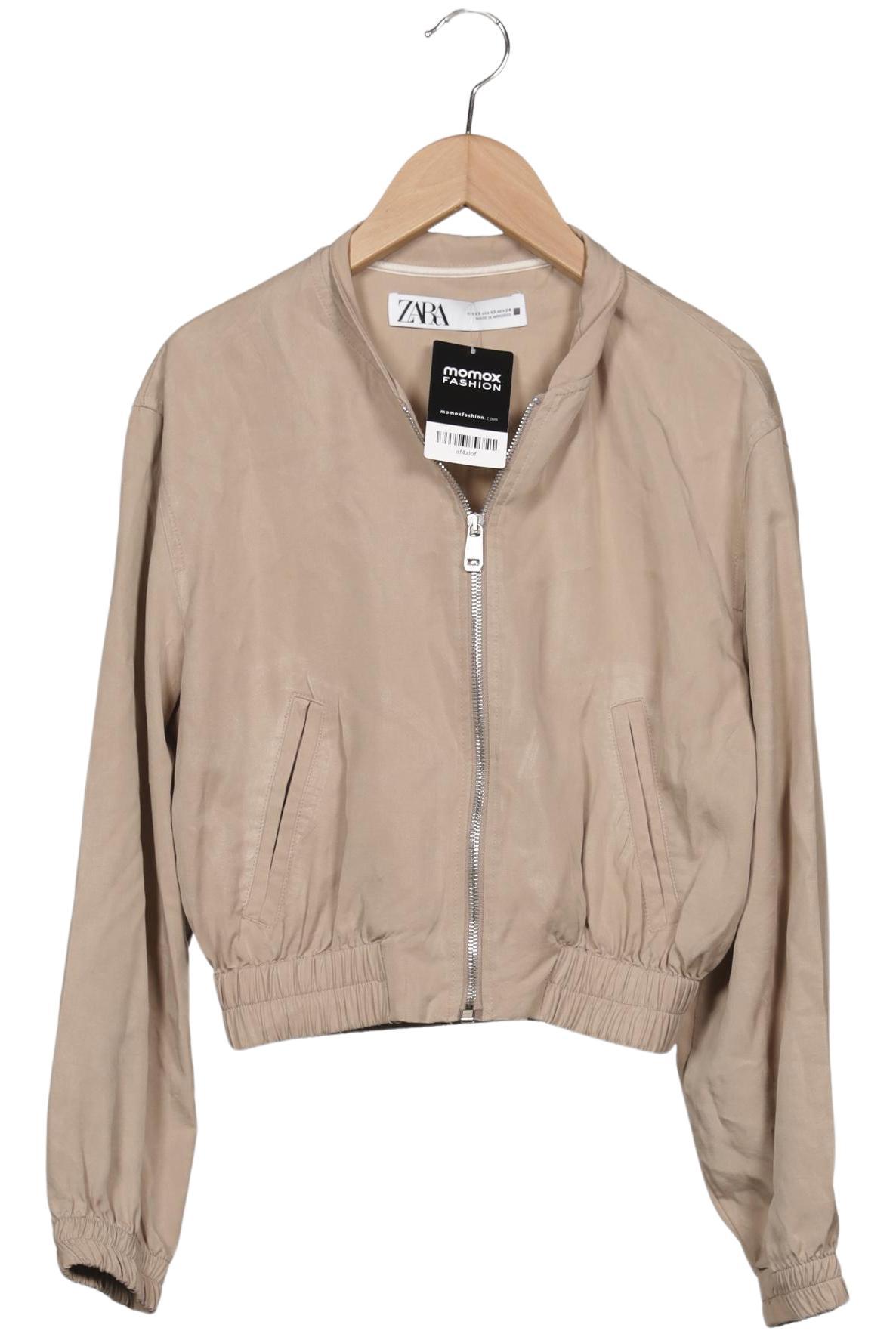 

Zara Damen Jacke, beige, Gr. 34