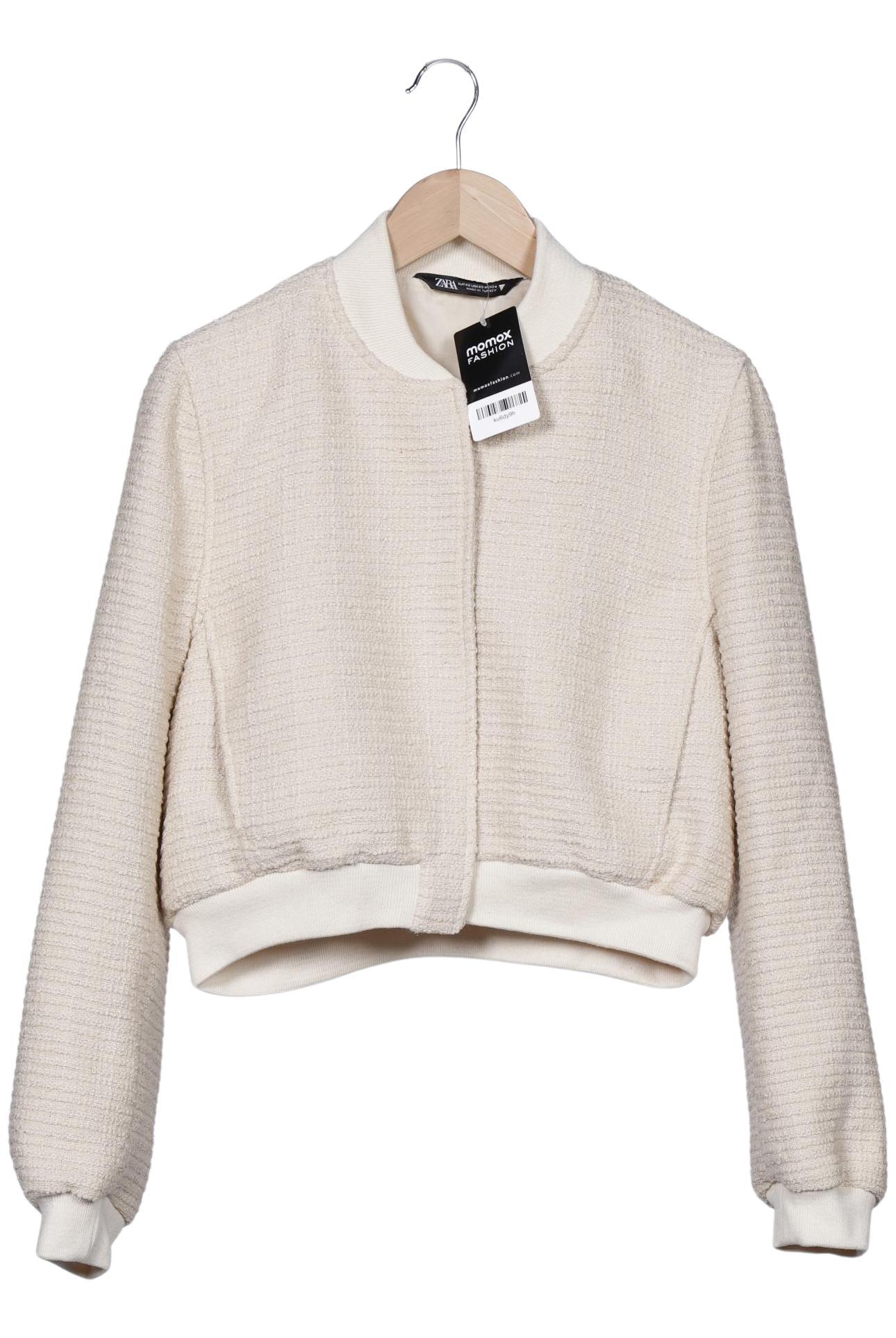 

Zara Damen Jacke, beige, Gr. 34
