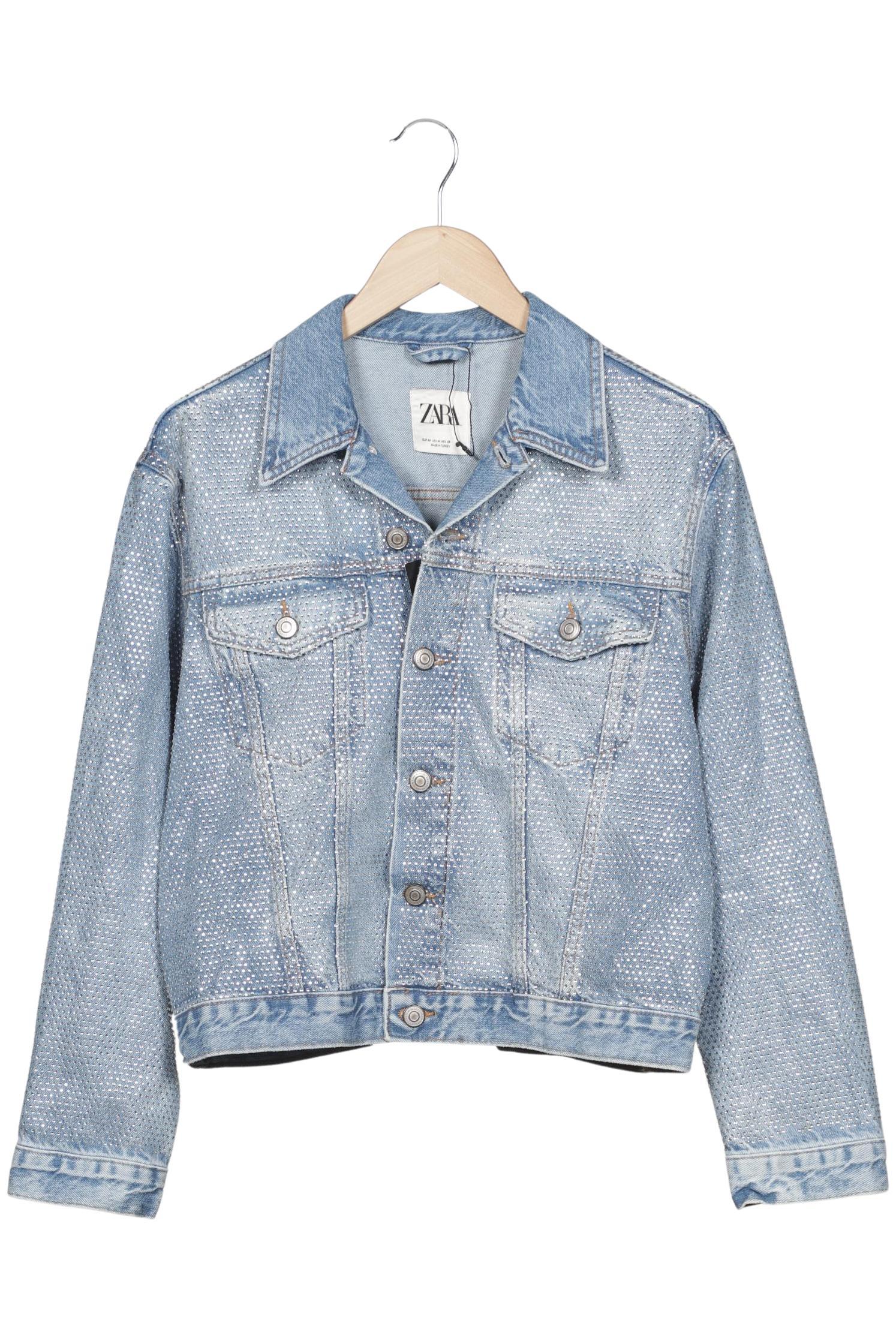 

Zara Damen Jacke, hellblau, Gr. 38