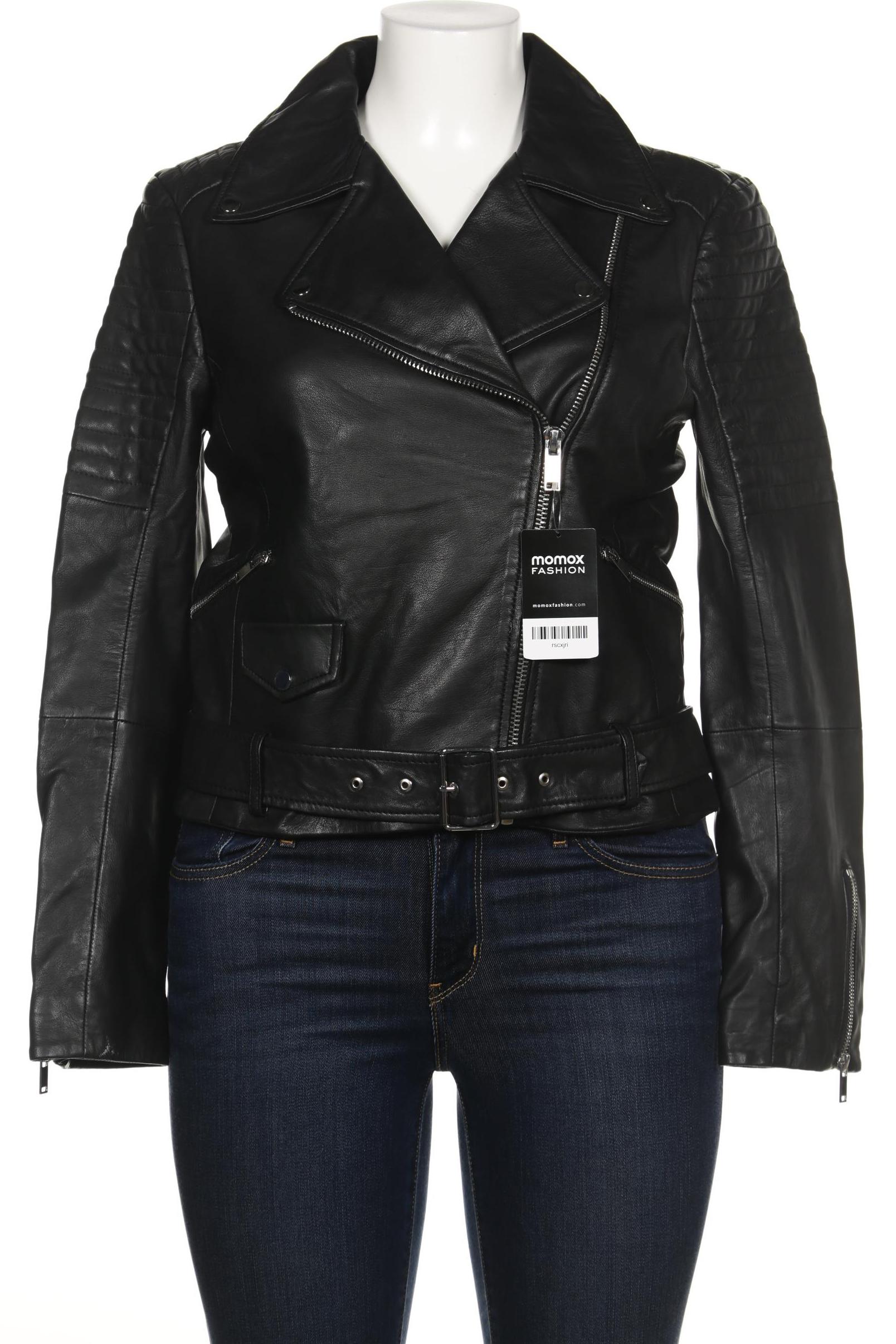 

ZARA Damen Jacke, schwarz