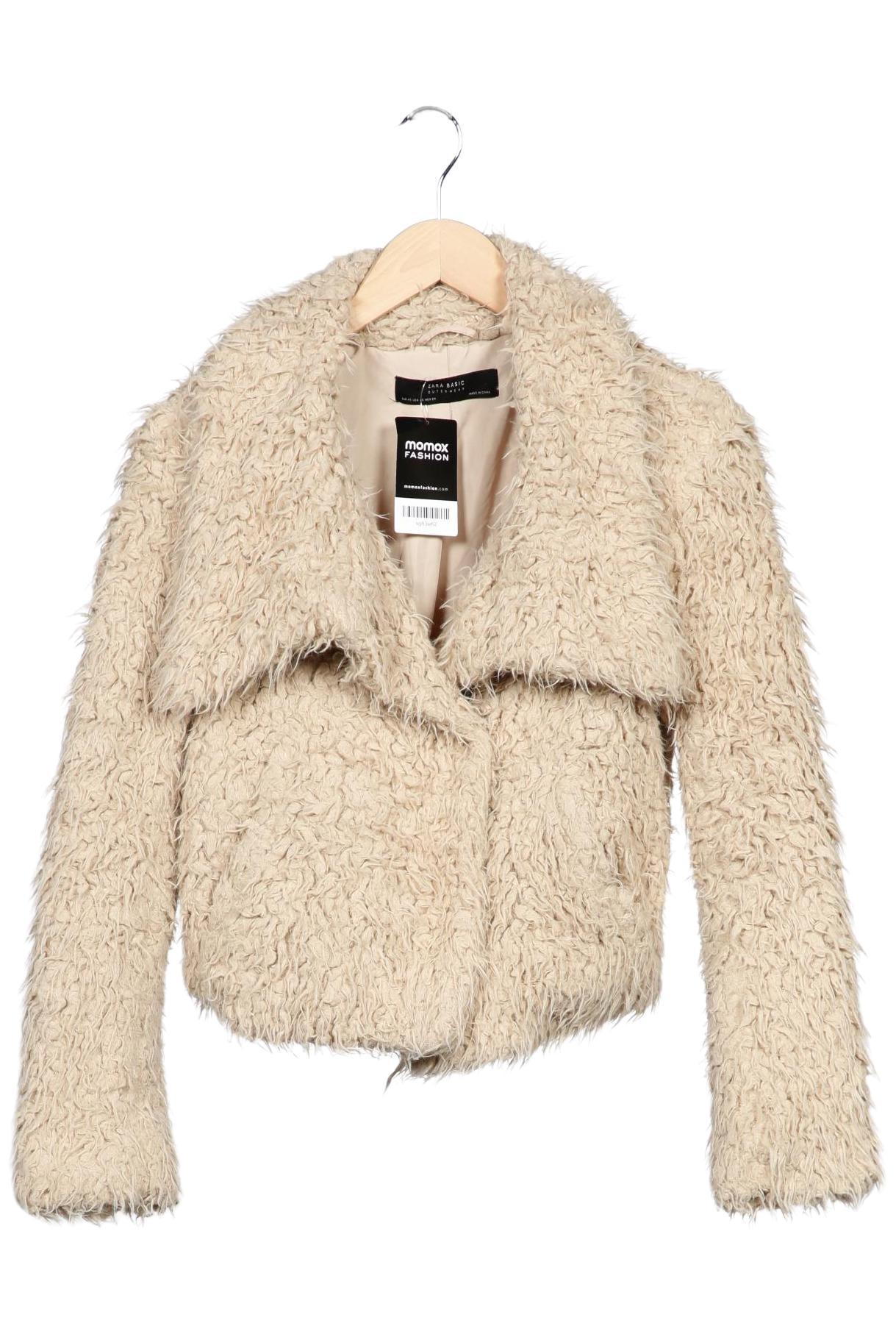 

Zara Damen Jacke, beige, Gr. 34