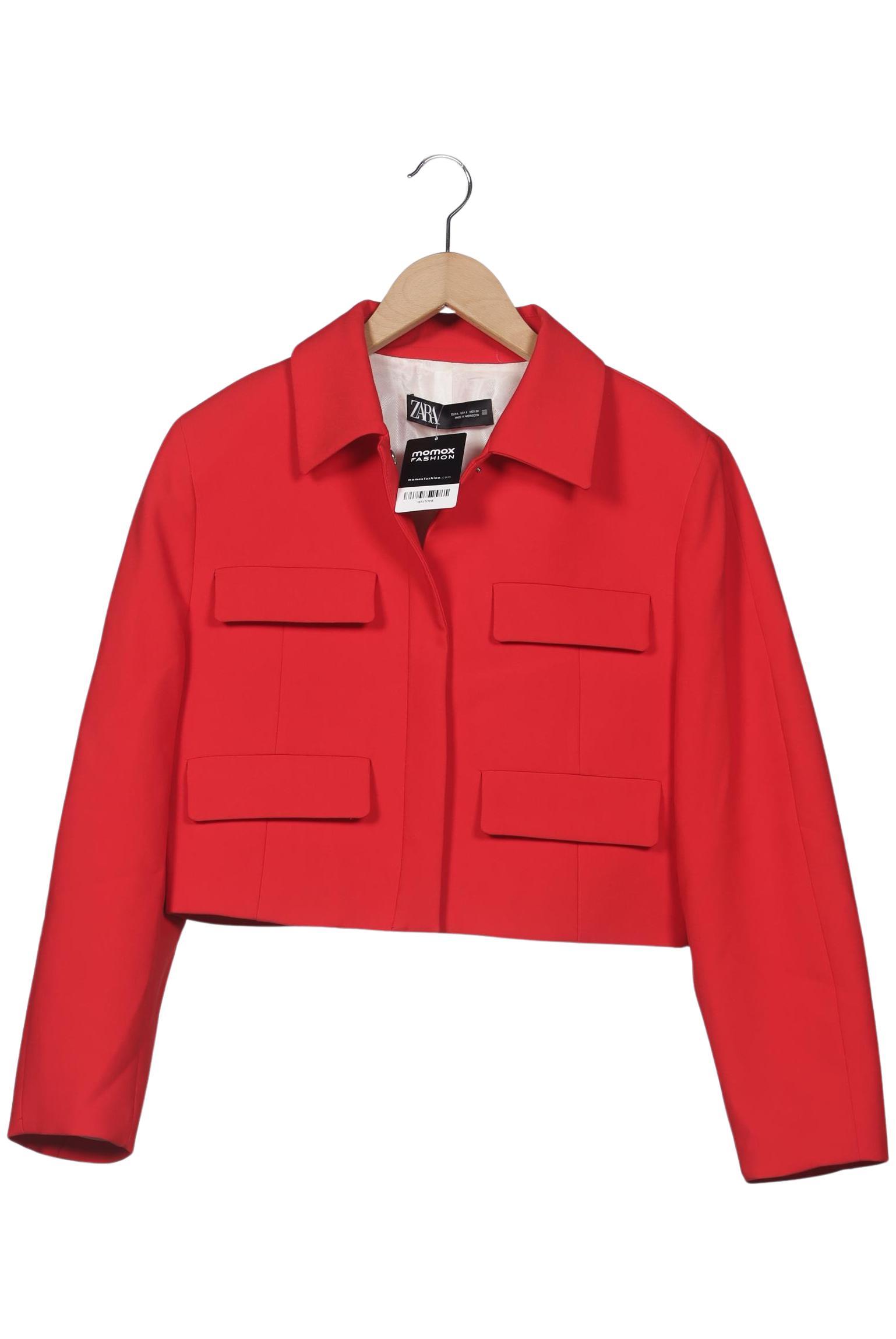 

Zara Damen Jacke, rot, Gr. 42