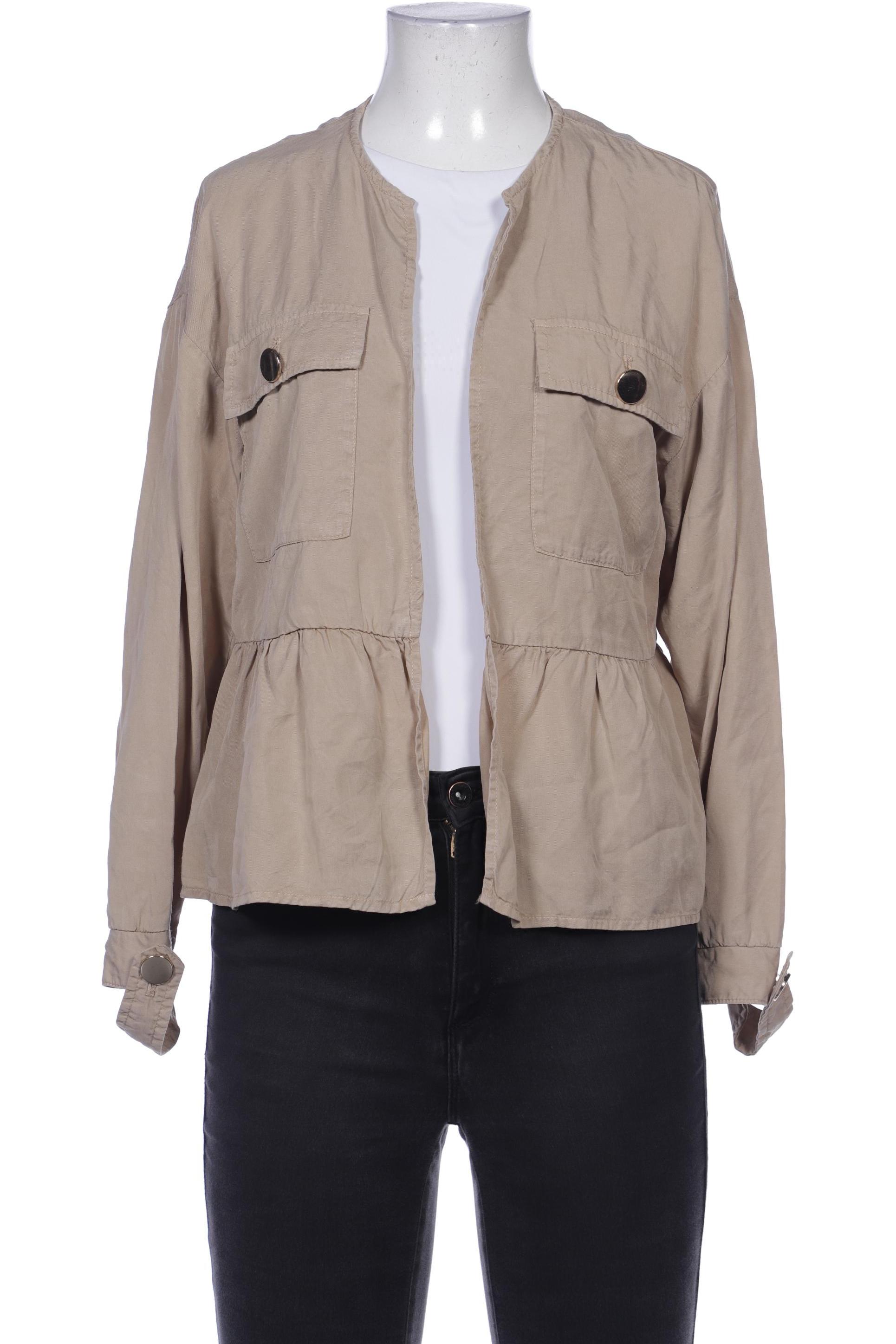 

Zara Damen Jacke, beige, Gr. 34