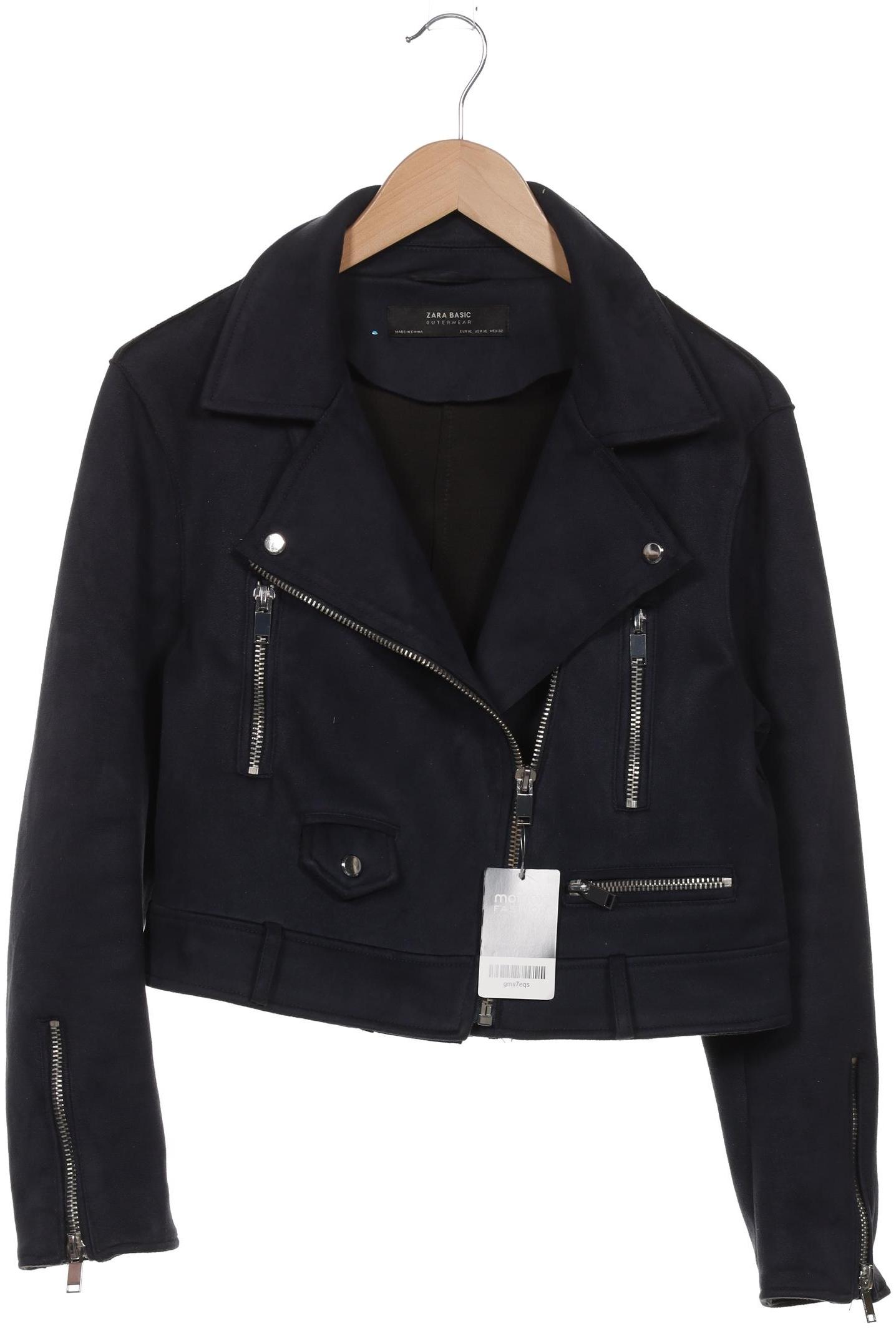 

Zara Damen Jacke, marineblau, Gr. 44