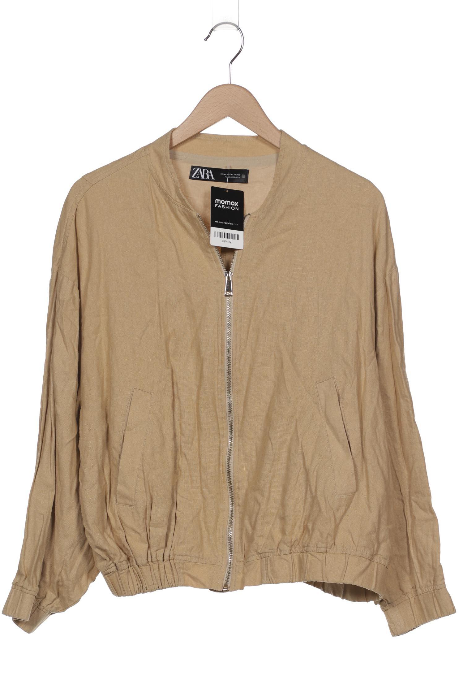 

Zara Damen Jacke, beige, Gr. 44