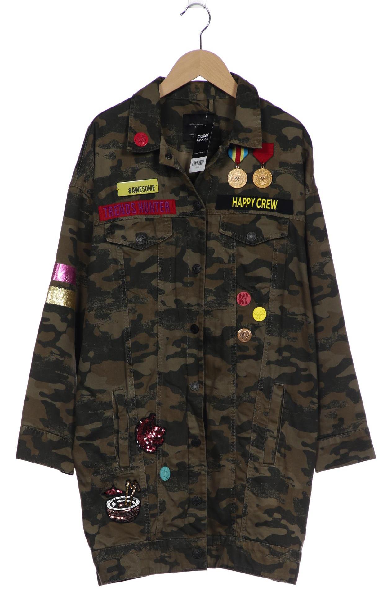 

ZARA Damen Jacke, grün