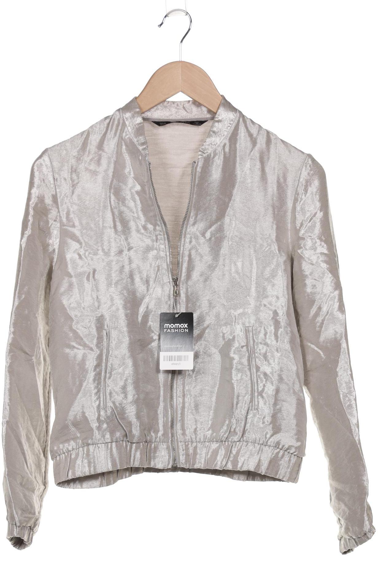 

Zara Damen Jacke, silber, Gr. 34