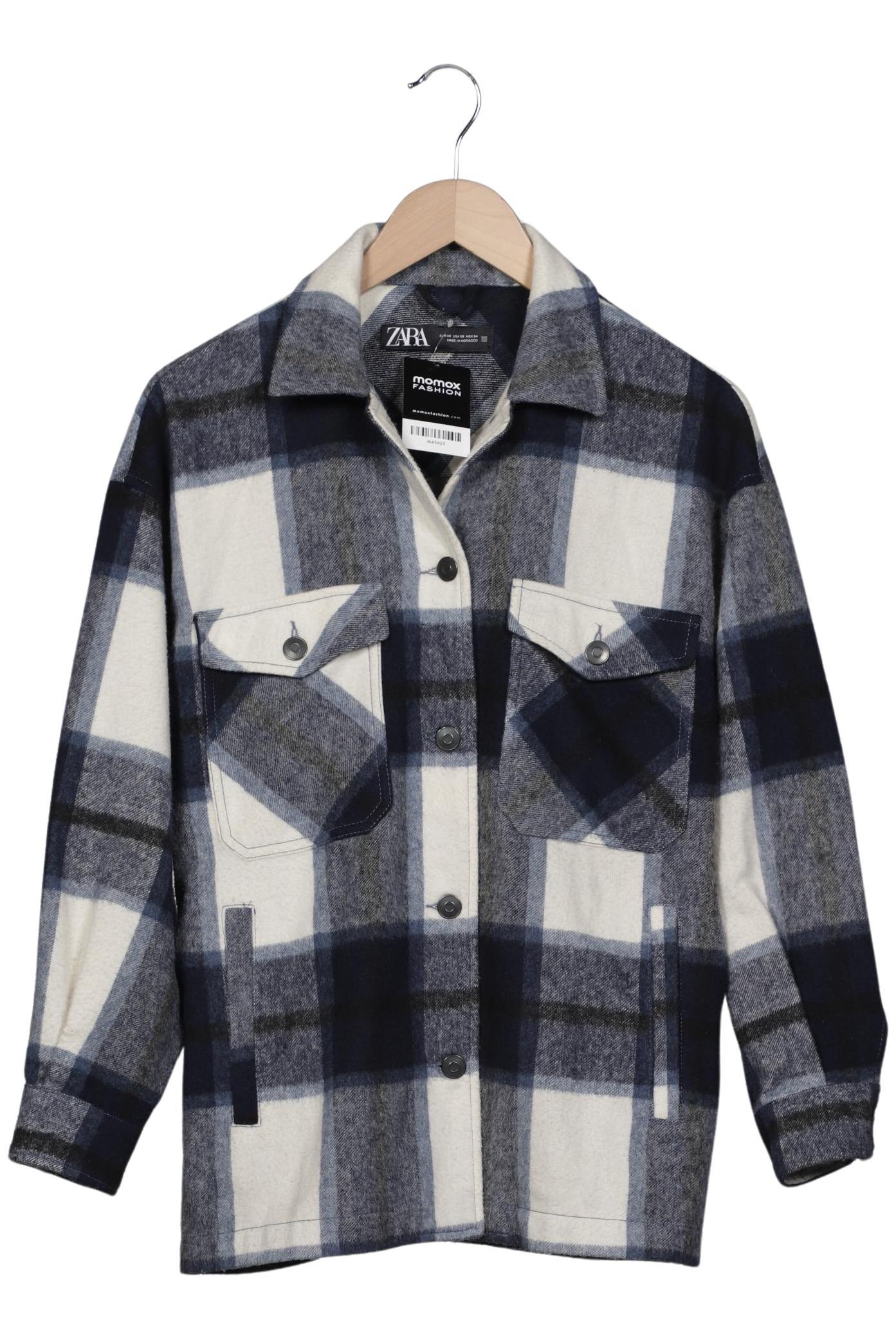 

Zara Damen Jacke, blau, Gr. 34
