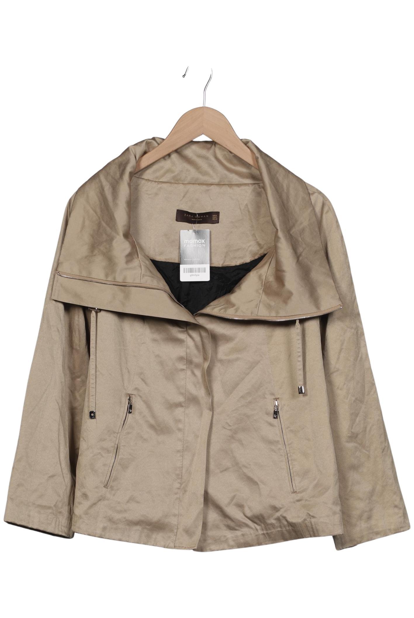 

Zara Damen Jacke, beige, Gr. 38