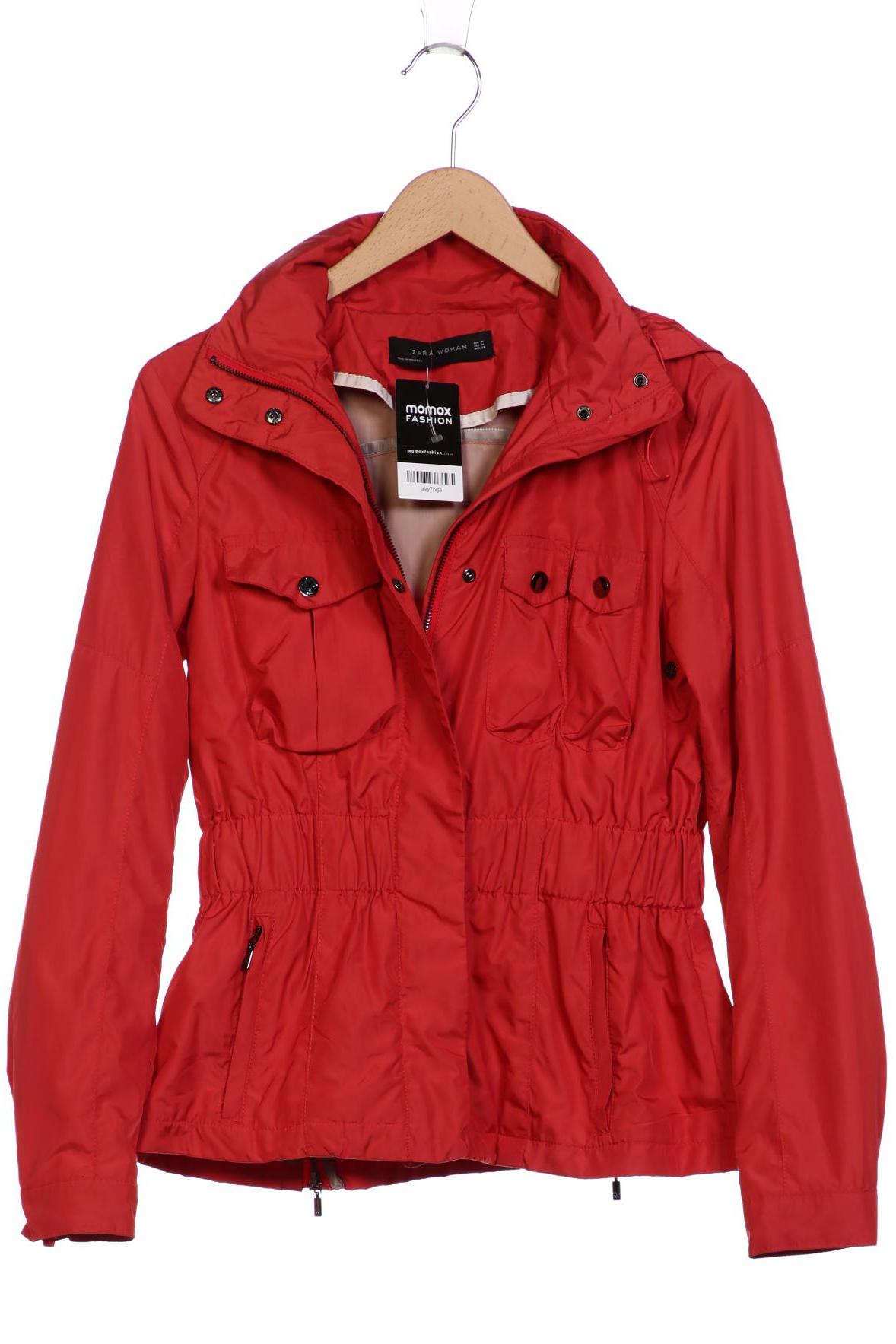 

Zara Damen Jacke, rot, Gr. 38