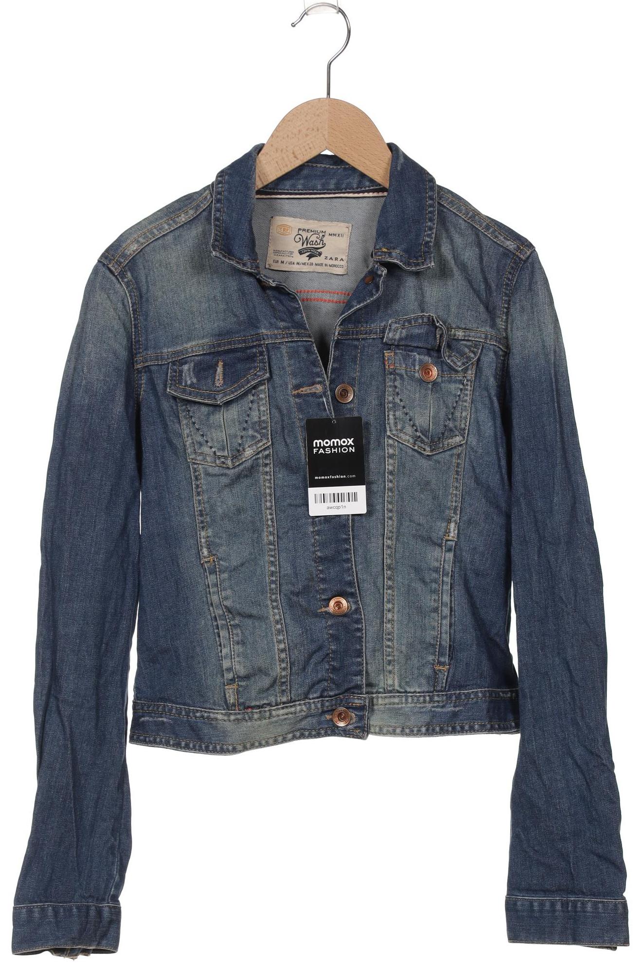 

Zara Damen Jacke, blau, Gr. 38