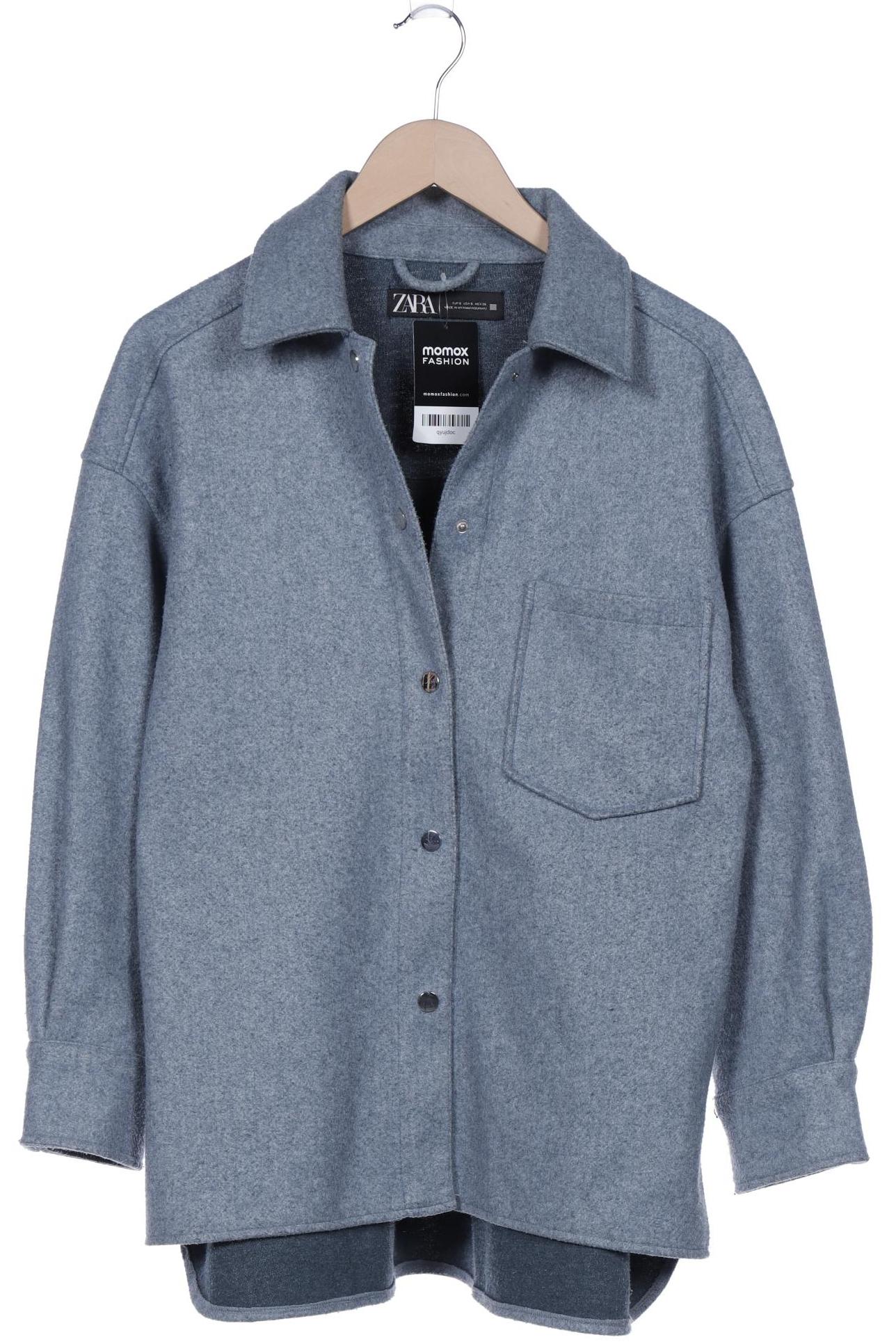 

ZARA Damen Jacke, blau