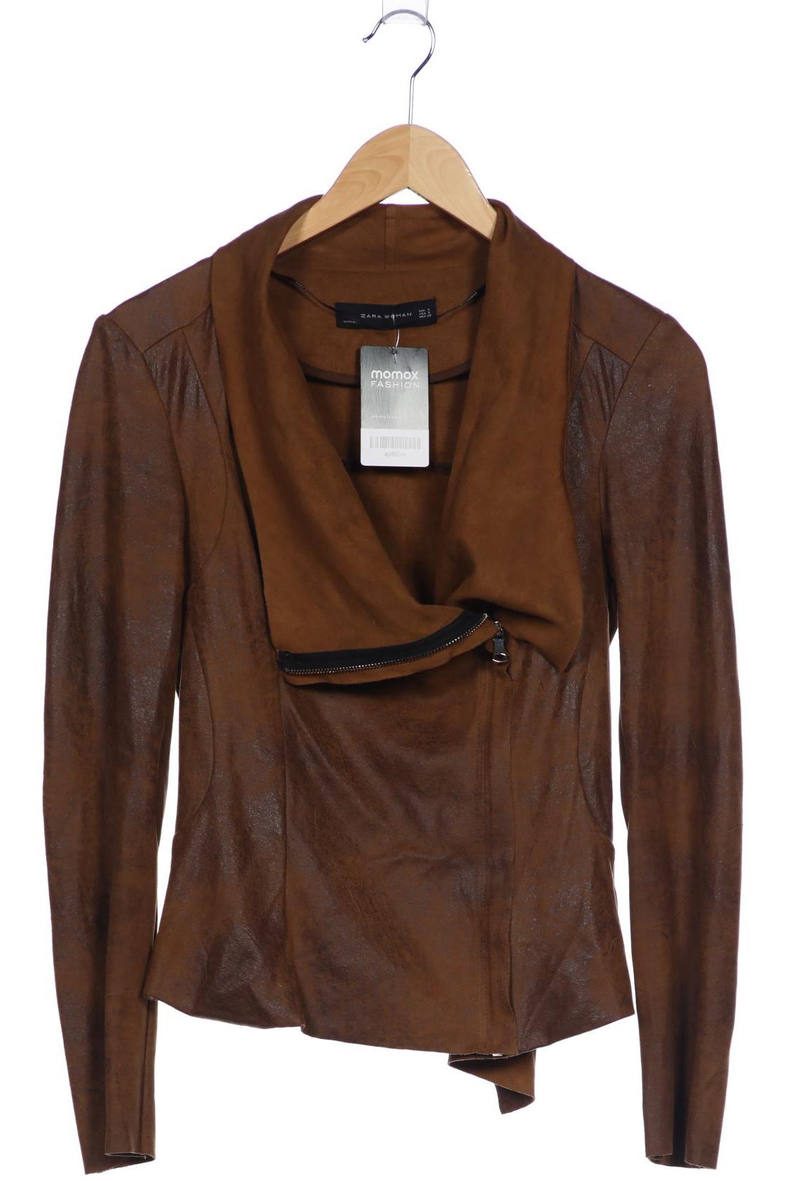 

Zara Damen Jacke, braun, Gr. 36