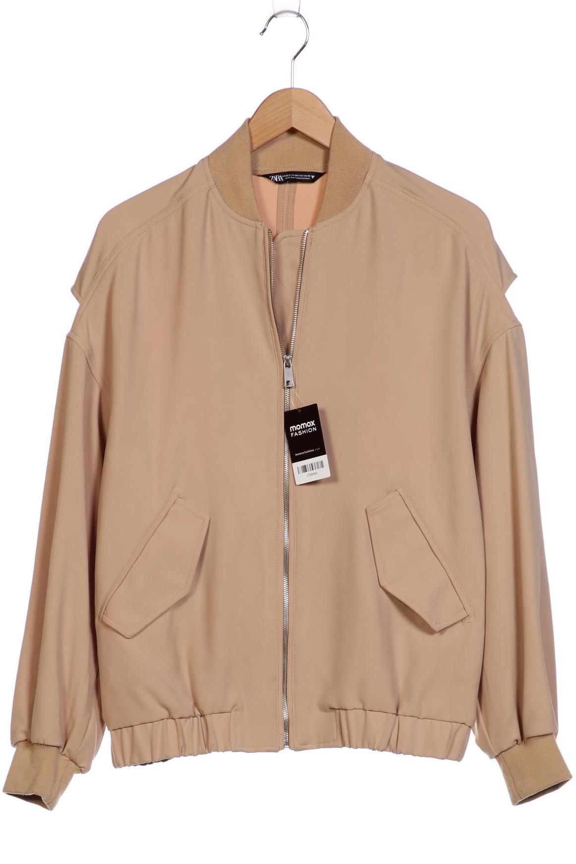 

Zara Damen Jacke, beige, Gr. 34