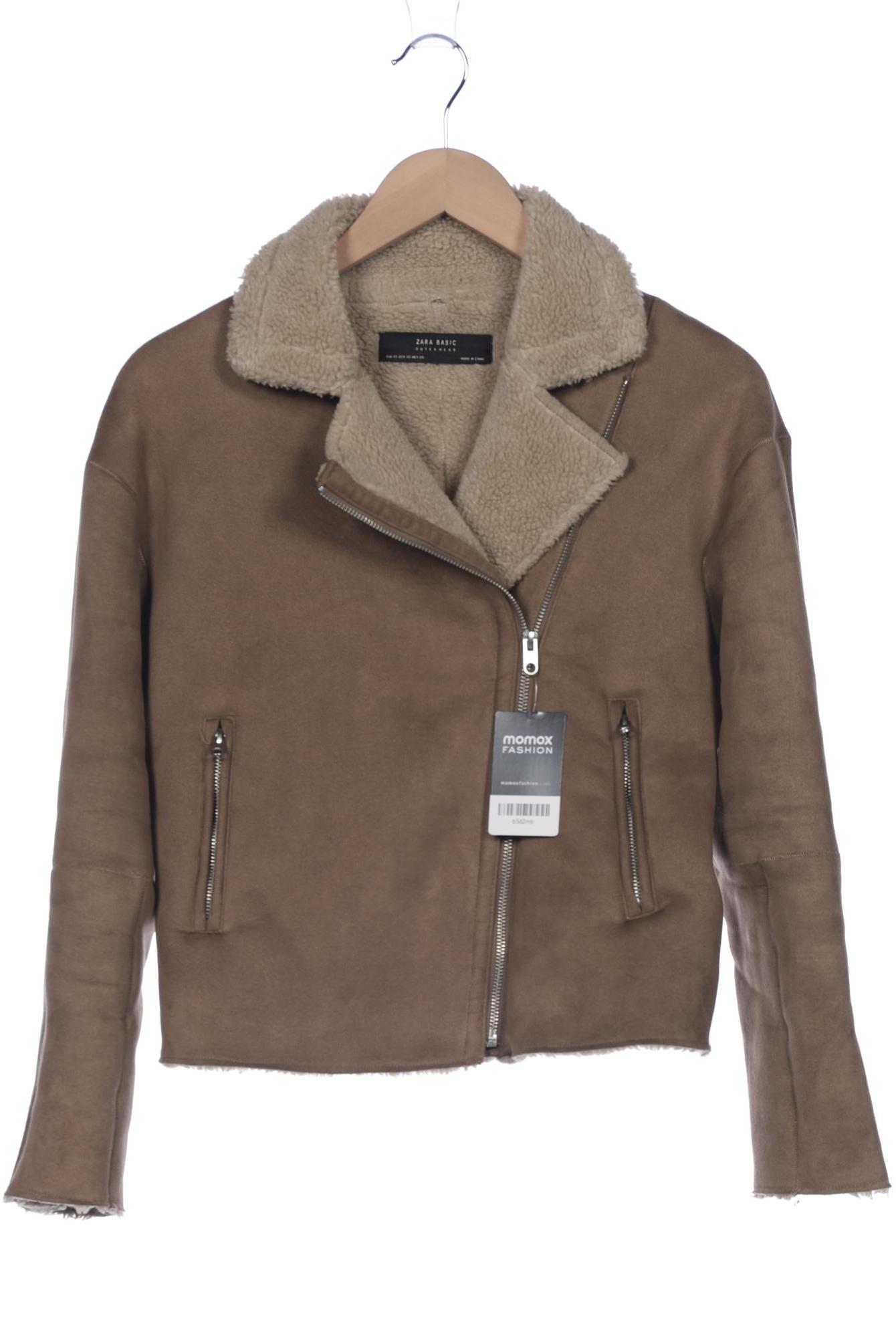 

ZARA Damen Jacke, beige