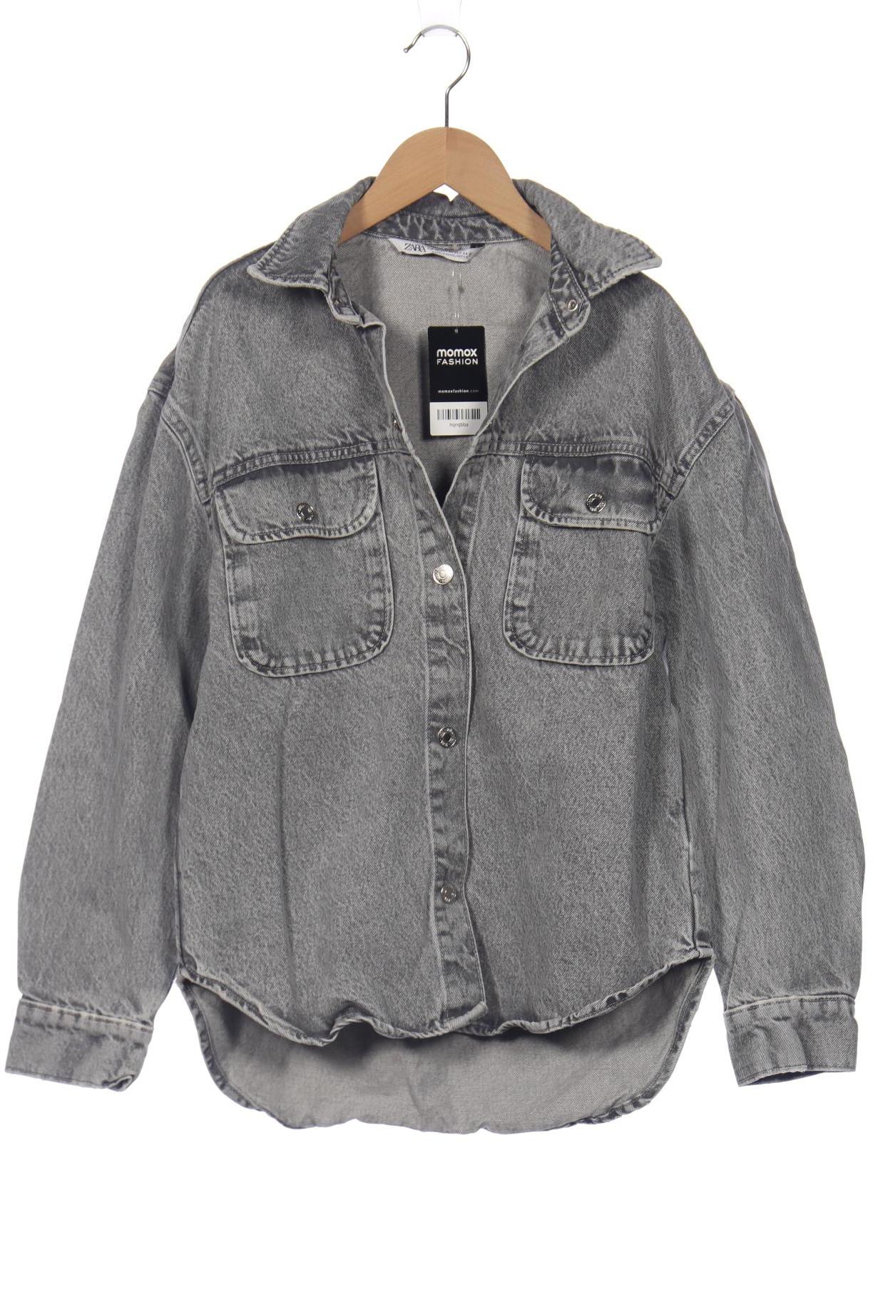 

ZARA Damen Jacke, grau