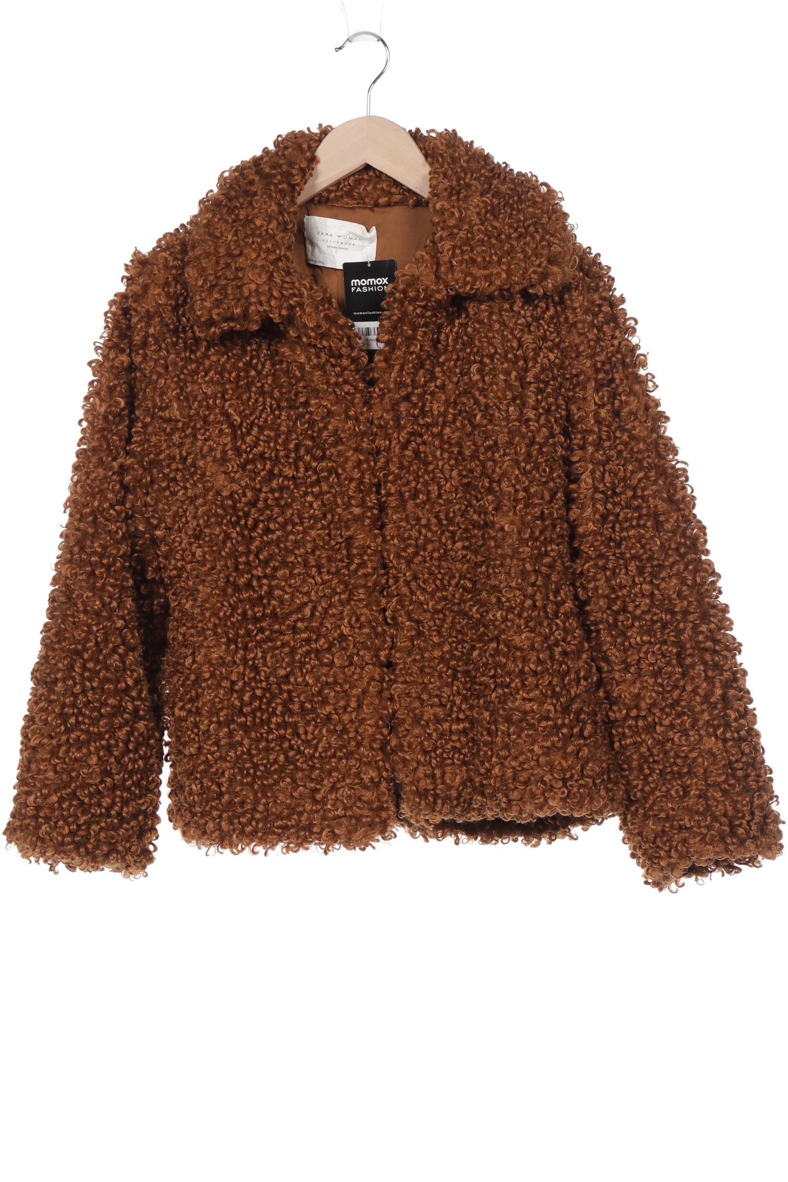 

Zara Damen Jacke, braun, Gr. 36