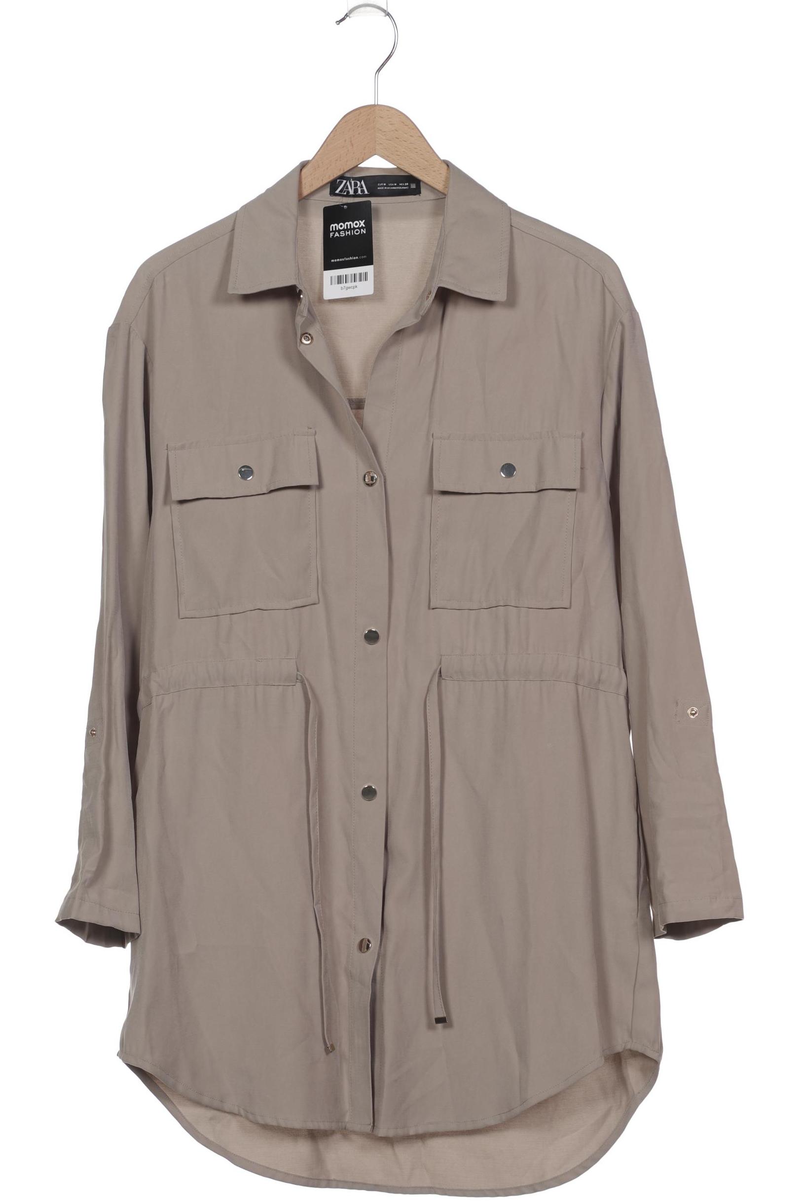 

Zara Damen Jacke, beige, Gr. 38
